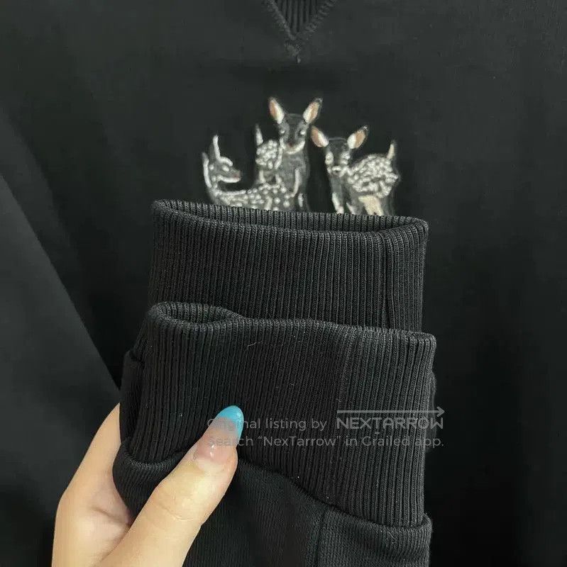 Burberry Burberry Black Cotton Men's Sweatshirt. Size US S / EU 44-46 / 1 - 5 Thumbnail