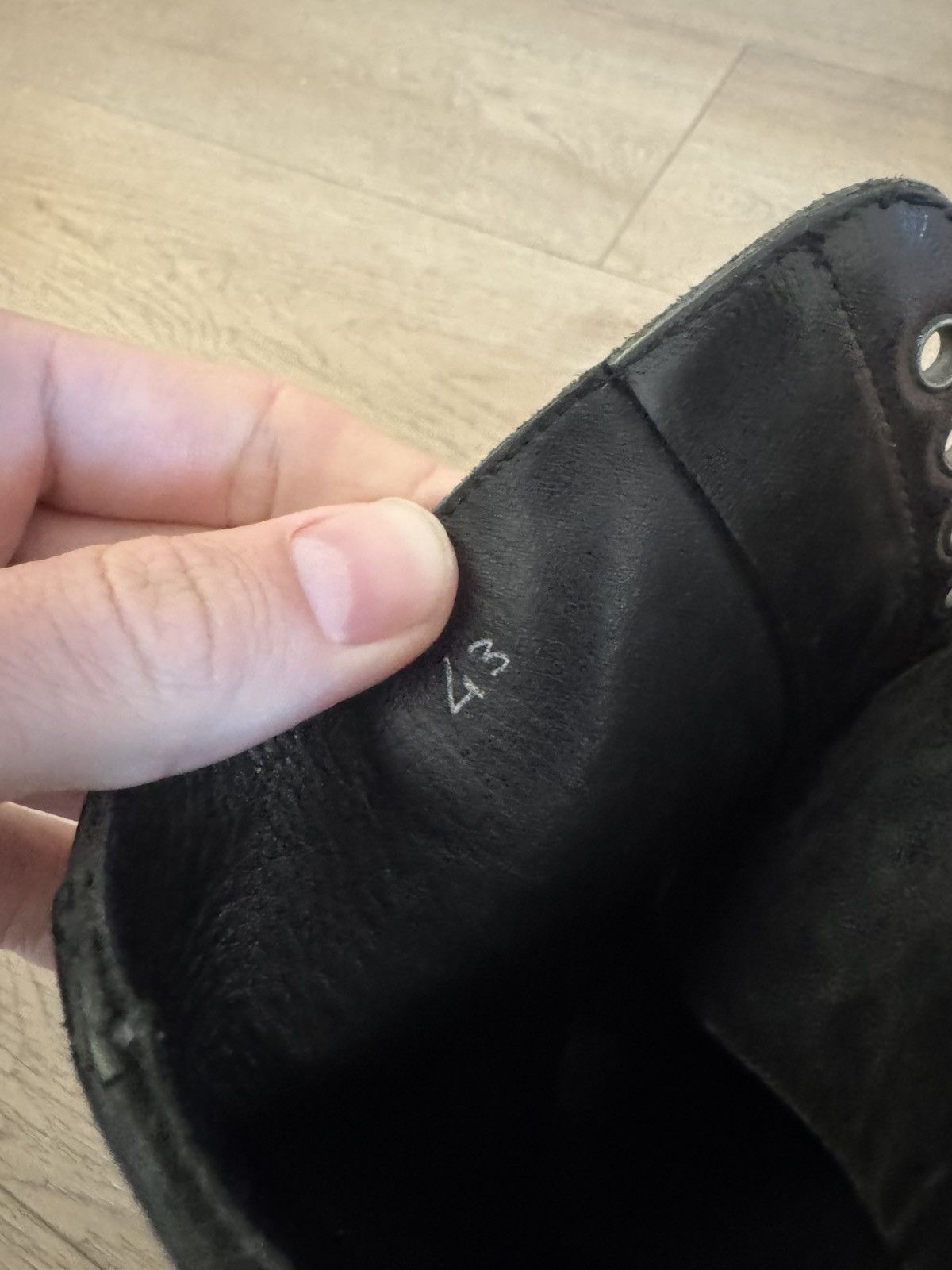 Rick Owens Goodyear flex combat boot Size US 10 / EU 43 - 10 Thumbnail