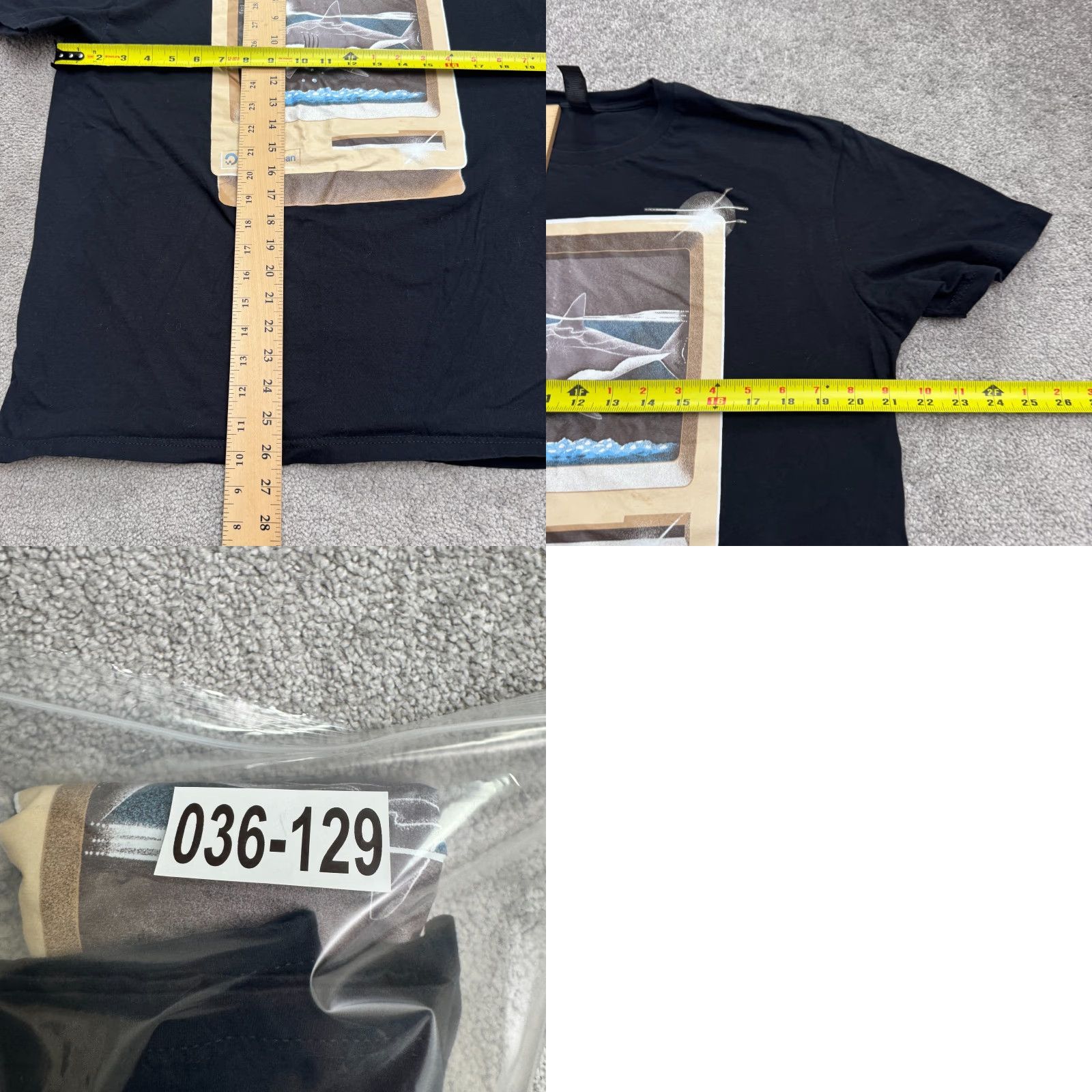Gildan Gildan SoftStyle T-Shirt Mens L Black Cotton Crew Tee Size US L / EU 52-54 / 3 - 8 Thumbnail