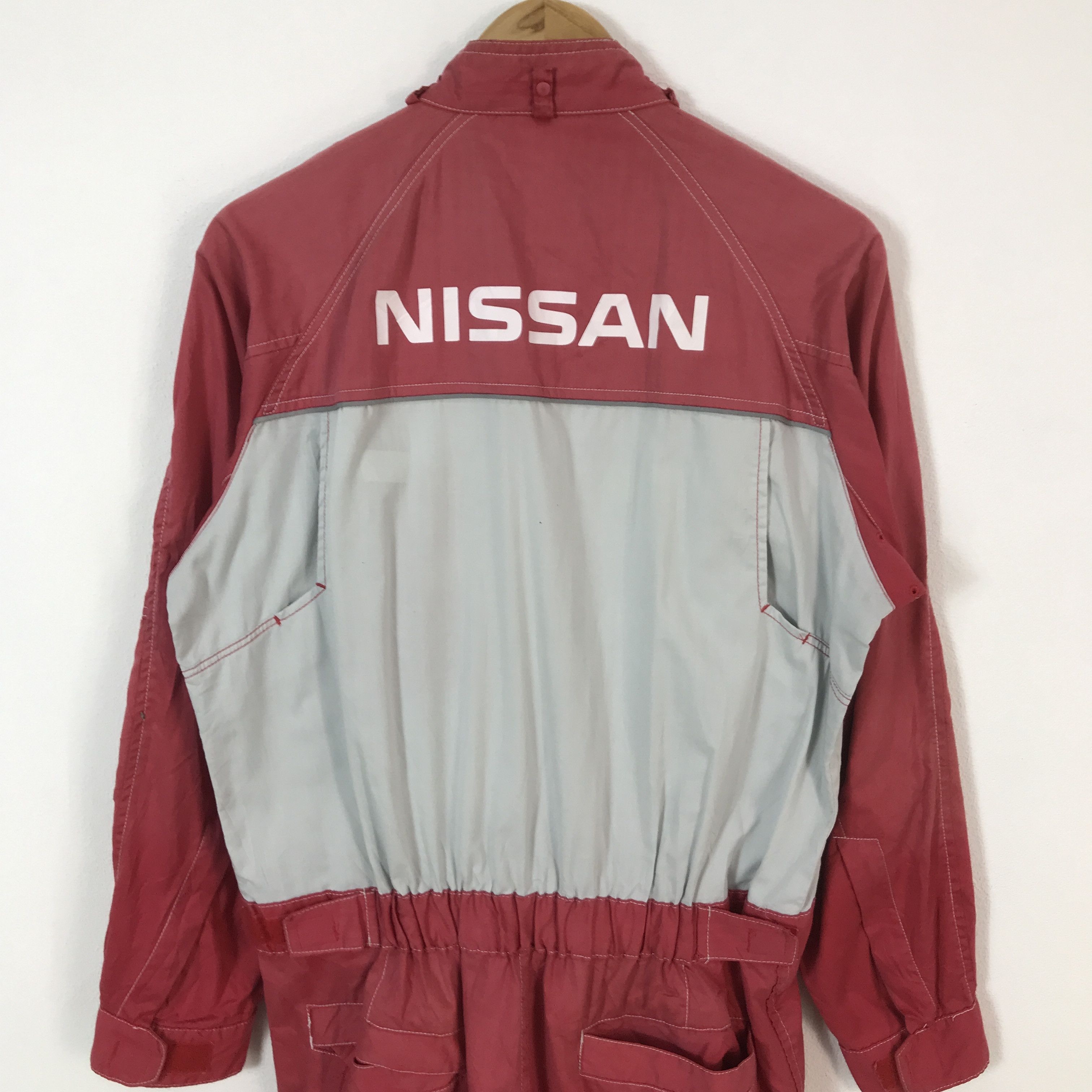 Japanese Brand Vintage Nissan Racing Coverall Japanese jacket Size US L / EU 52-54 / 3 - 6 Thumbnail