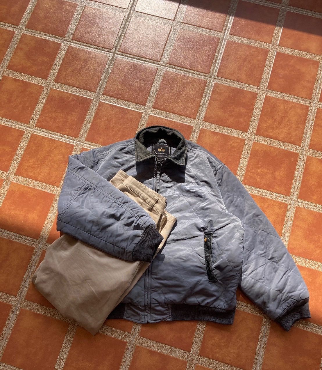 Alpha Industries Vintage80s Alpha Industries Bomber Jacket Size US S / EU 44-46 / 1 - 1 Thumbnail