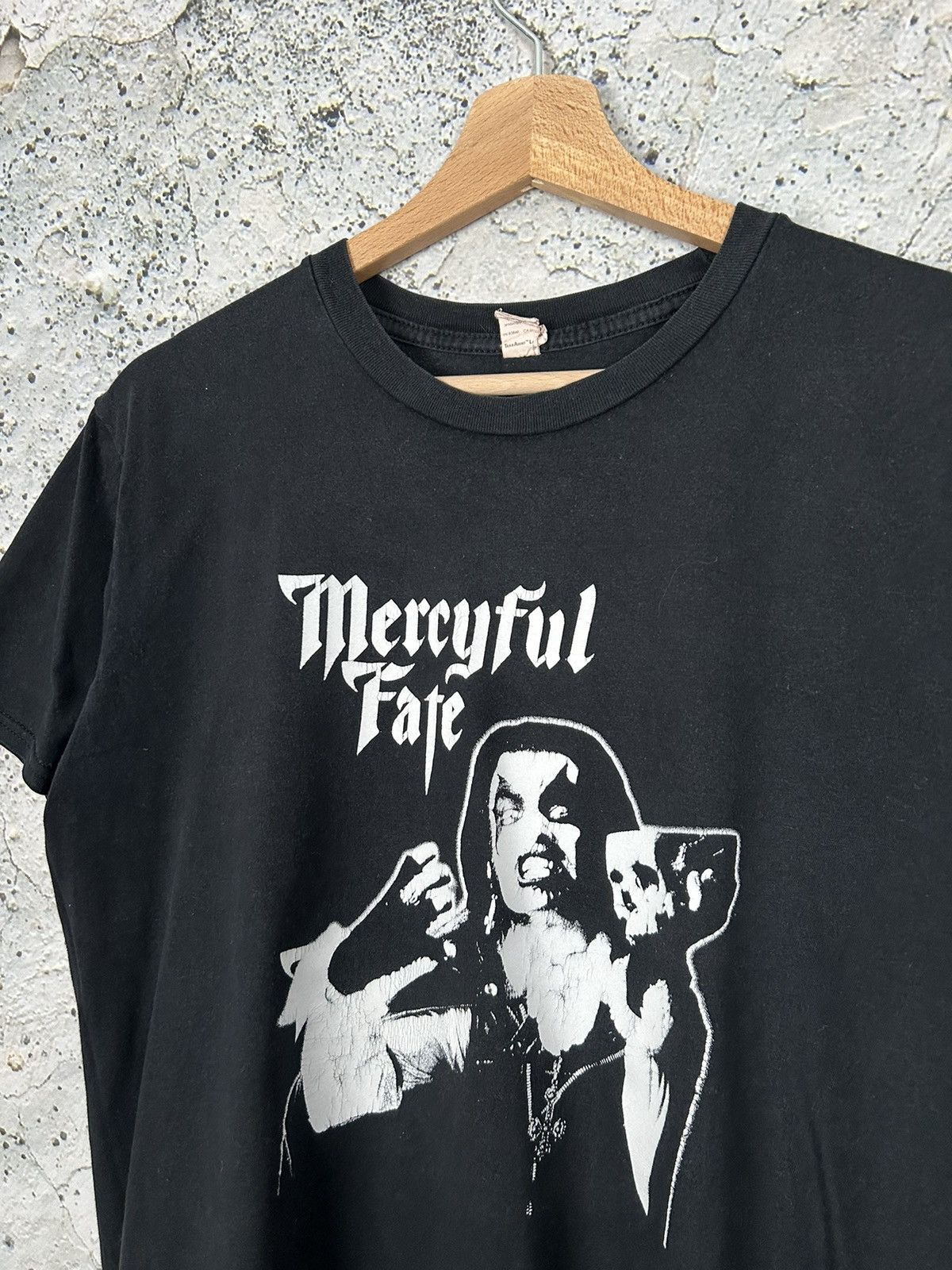 Band Tees Vintage Mercyful Fate Rock Band Tee Metal Punk Horror Size US S / EU 44-46 / 1 - 3 Thumbnail