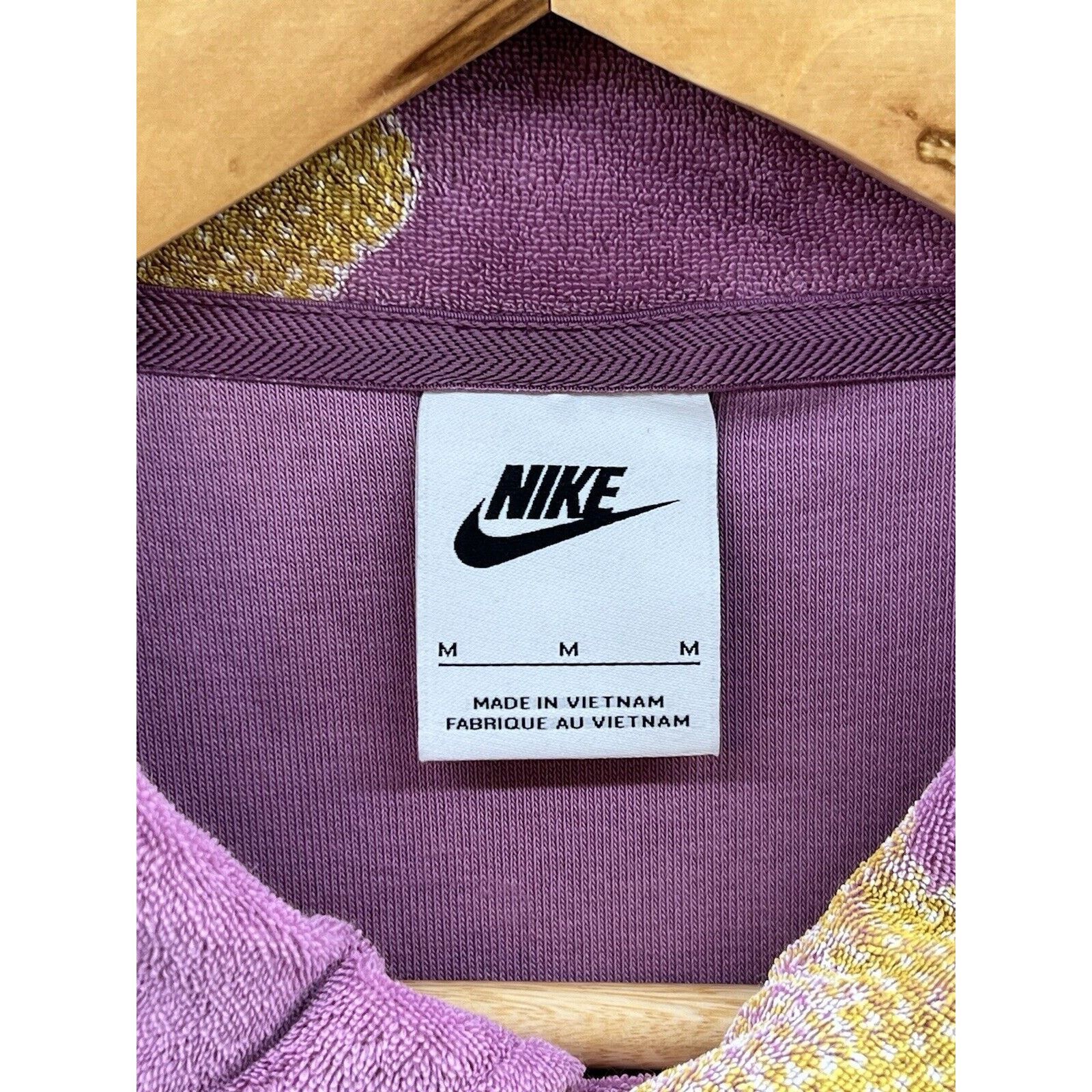 Nike Nike Short Sleeve Polo Shirt Bordeaux Flower DM5032-507 Size US M / EU 48-50 / 2 - 3 Thumbnail