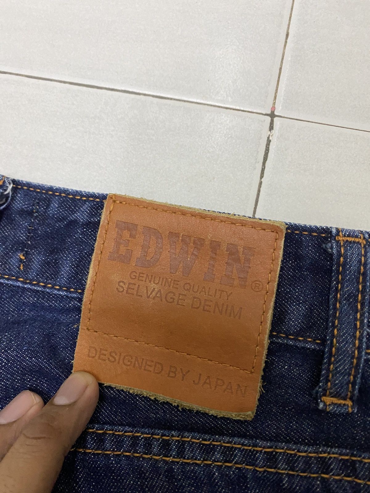 Edwin × Japanese Brand × Vintage EDWIN LIMITED 506 SELVEDGE JEANS Size US 31 - 8 Thumbnail