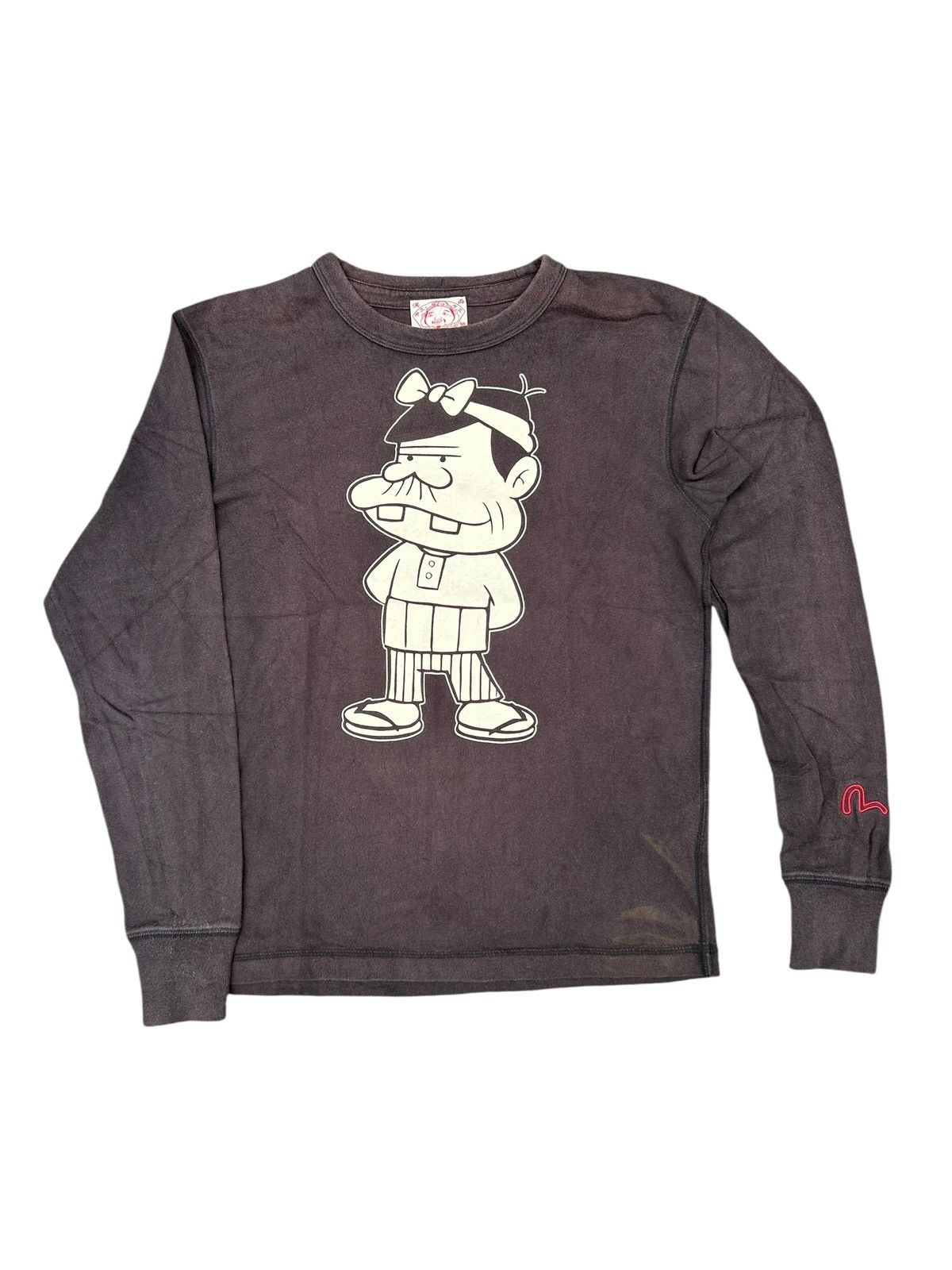Kapital Thrashed Vintage Evisu X Japan Anime Tensai Bakabon SunFaded Size US S / EU 44-46 / 1 - 3 Thumbnail