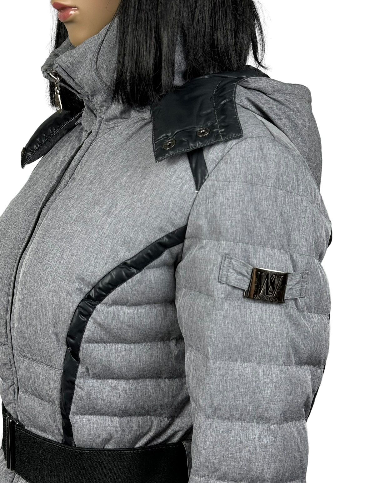 Other Who’s Who Grey Down Quilted Jacket Hooded size S Size S / US 4 / IT 40 - 7 Thumbnail