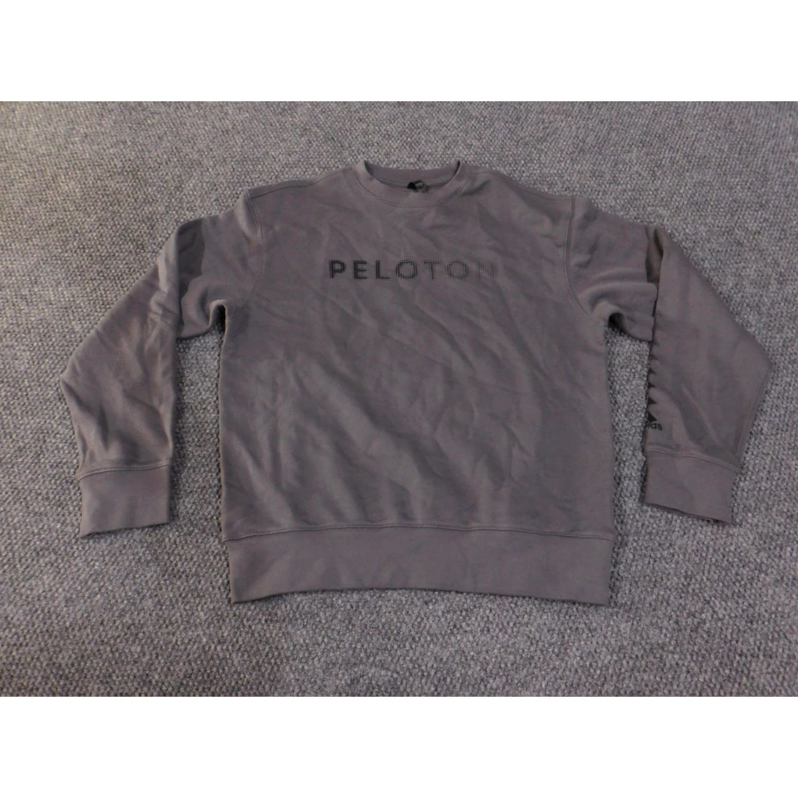 Adidas Adidas Peloton Sweatshirt Mens Small Gray Crewneck Pullover Logo Top Graphic Print Size US S / EU 44-46 / 1 - 2 Thumbnail