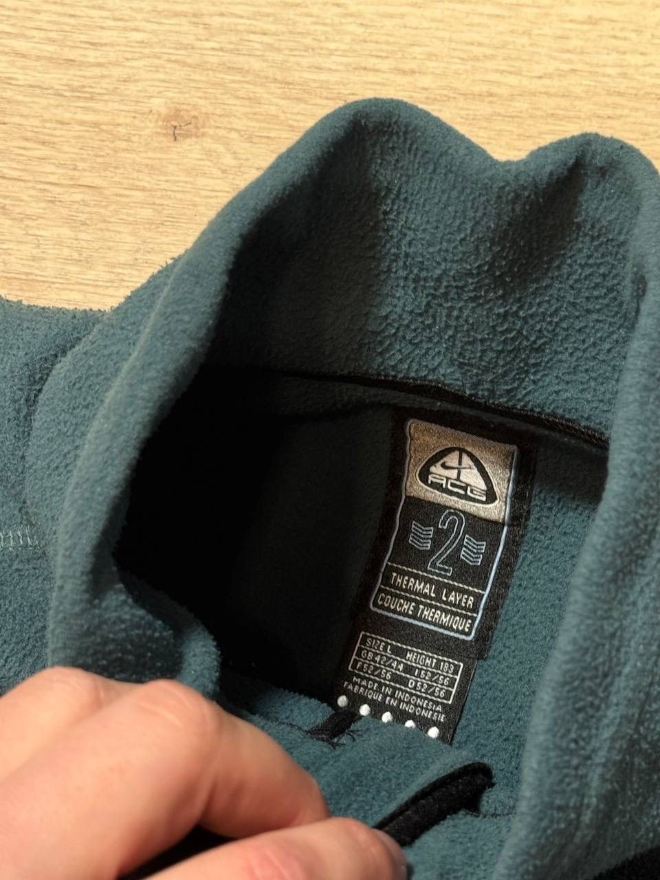 Nike ACG Nike ACG Outdoor Hiking Camping Teal Fleece Vest Size L Size US L / EU 52-54 / 3 - 5 Thumbnail