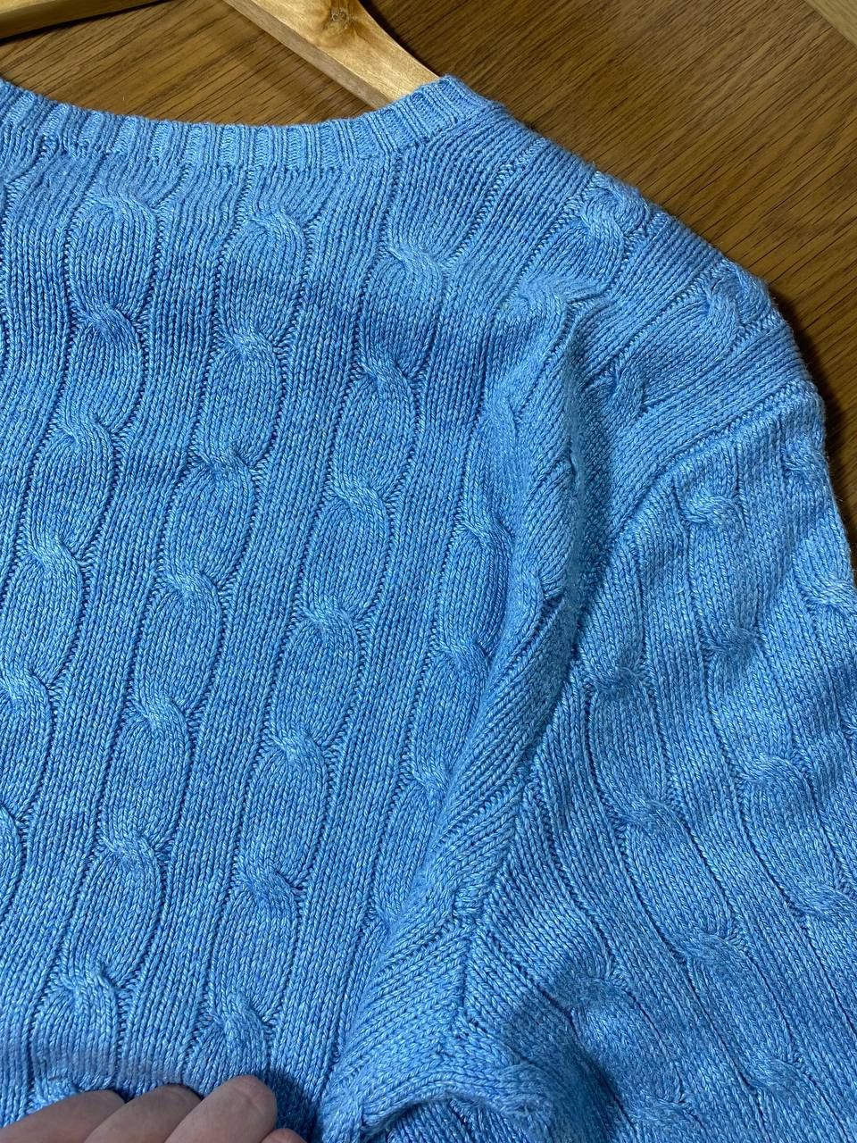 Polo Ralph Lauren POLO RALPH LAUREN Shawl Neck Cotton Sweater Size US M / EU 48-50 / 2 - 21 Thumbnail