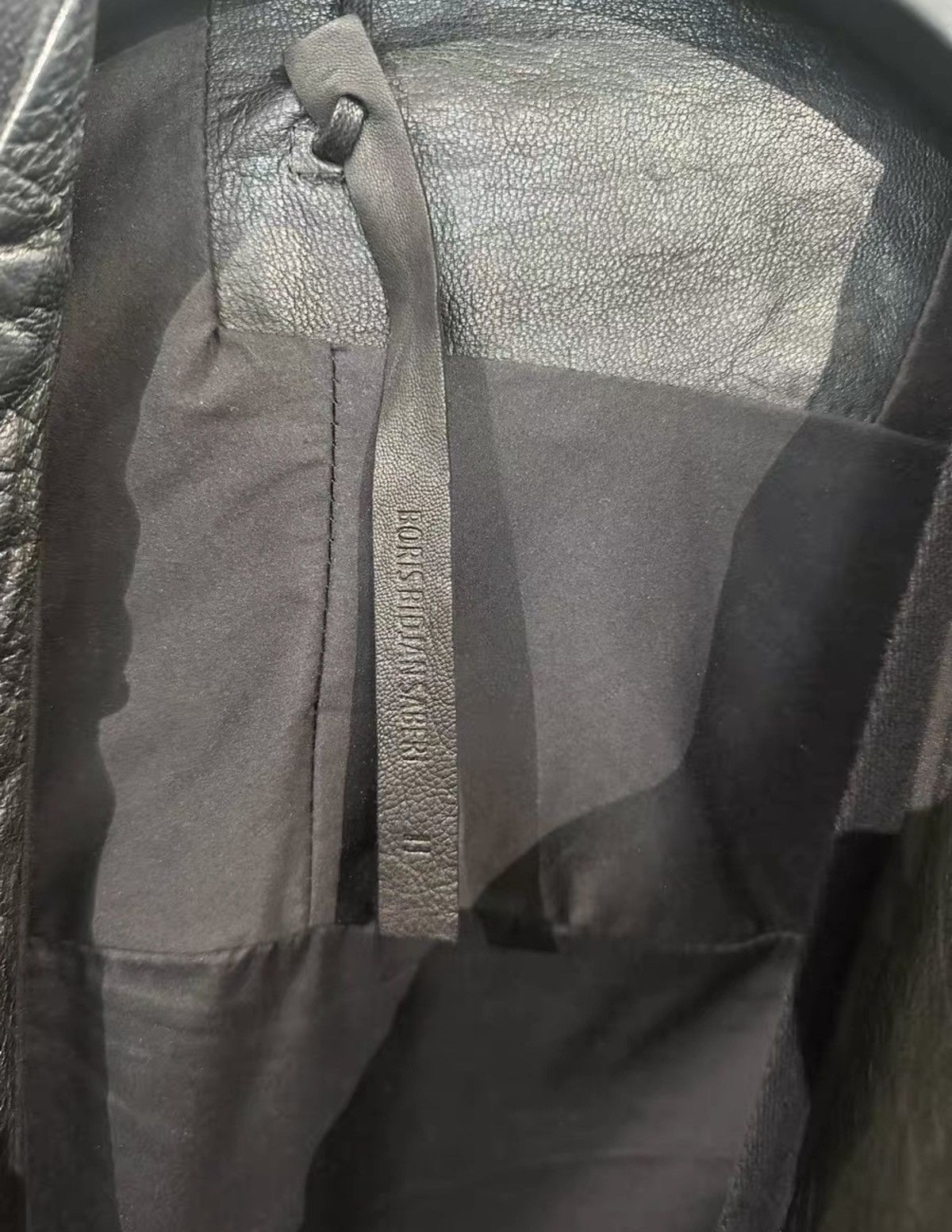 11 By Boris Bidjan Saberi 11ByBBS Mainline Leather & Denim Patchwork Jacket Size US S / EU 44-46 / 1 - 7 Thumbnail