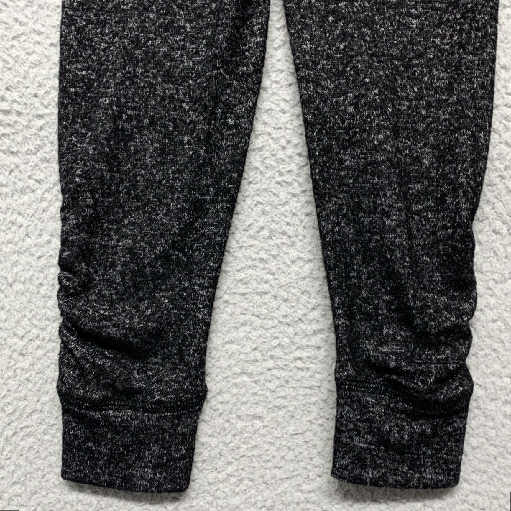 Vintage R&R Boys/Girls Sweat Pants XS Heather Black Pockets Stretch Gathered Ankle NWT NEW Front Pleated Regular Tapered Inseam 18 in Pants Style Size 26" / US 2 / IT 38 - 6 Thumbnail