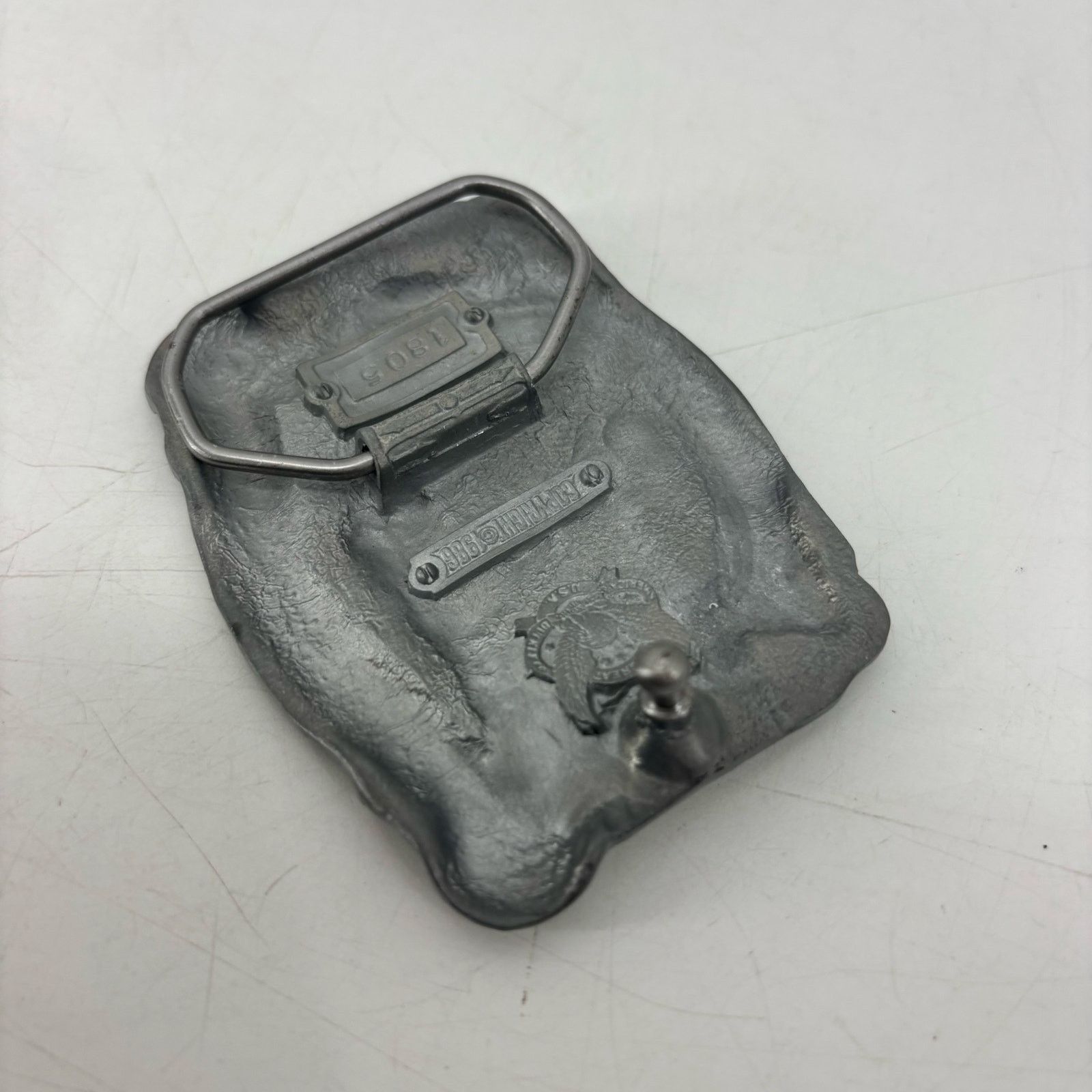 Vintage Volunteer Firefighter Belt Buckle Enamel Great American Size ONE SIZE - 14 Thumbnail
