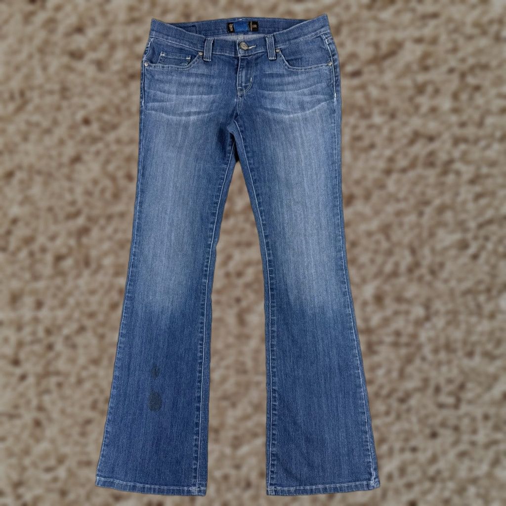 Rsq RSQ Jeans Women's Blue Denim 30x32 Regular Bootcut Slim Stretch Pockets 5-Pocket Designer American Modern Classic Filets N/A 13 Size 34" / US 12 / IT 48 - 1 Thumbnail