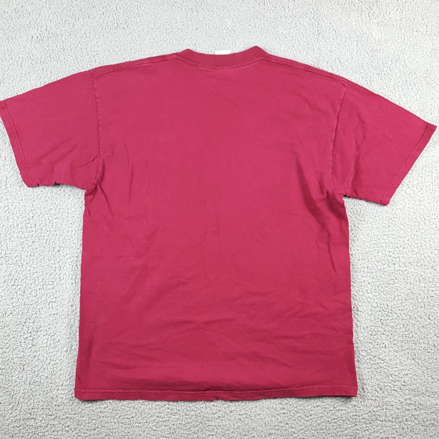 Fruit Of The Loom VINTAGE Fruit of the Loom Virginia Tech T-Shirt Red XL Short Sleeve Men's Y2K College Sports Retro Size US XL / EU 56 / 4 - 5 Thumbnail