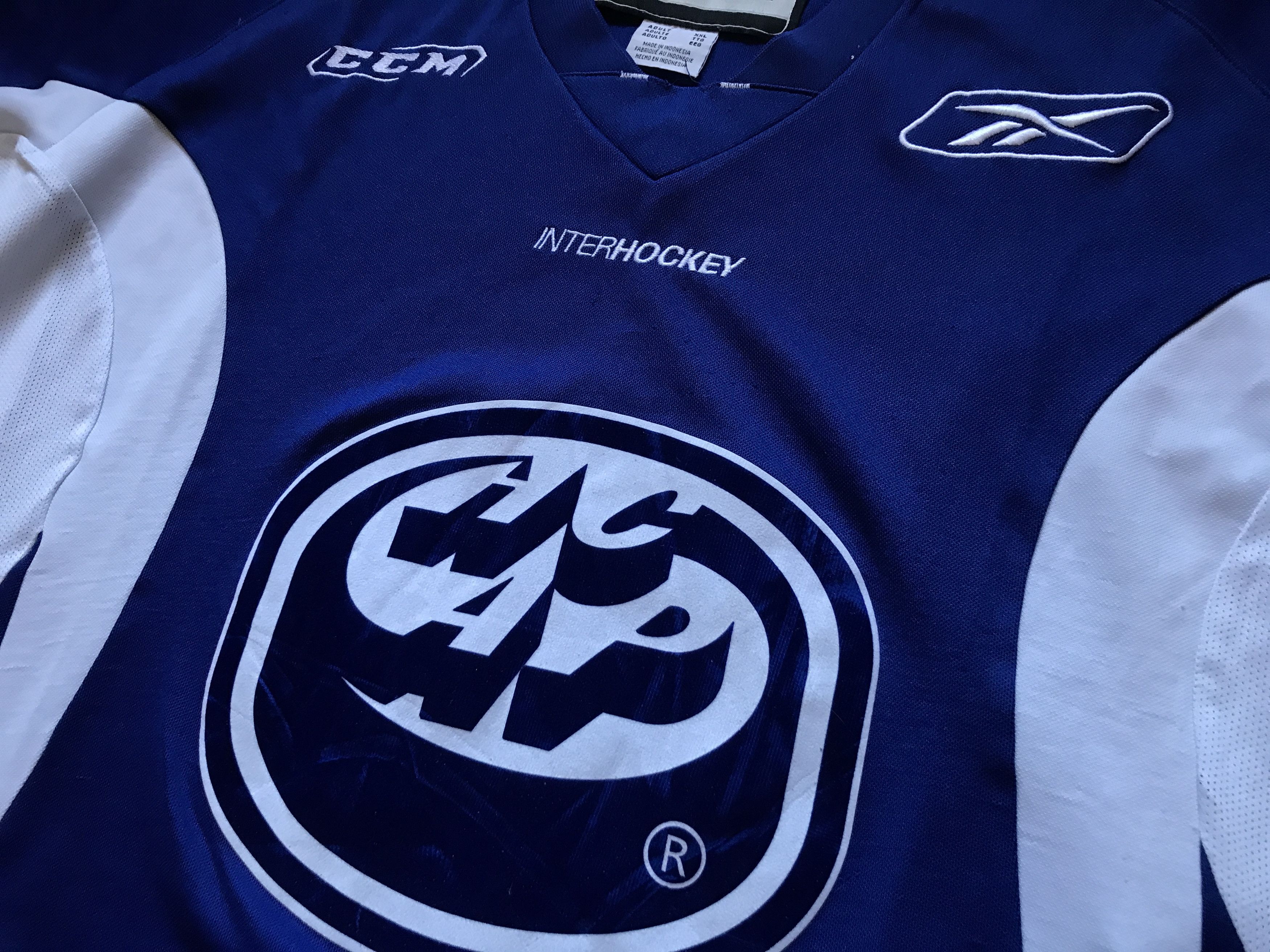 NHL × Reebok × Vintage Rare Reebok Ambri Piotta Hockey Jersey Size US XXL / EU 58 / 5 - 3 Thumbnail