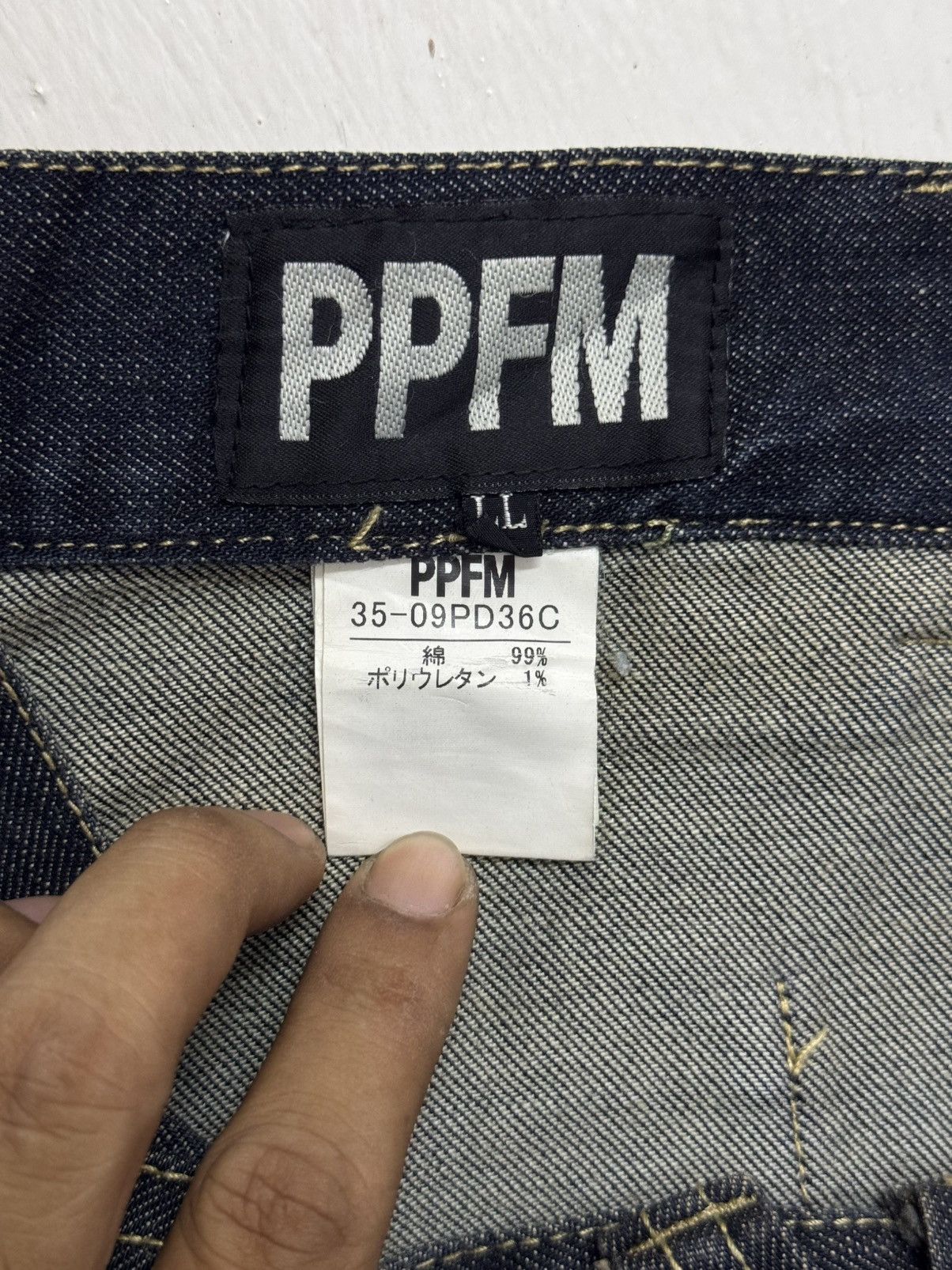 Japanese Brand × PPFM PPFM ENGINEERED BLACK DENIM JAPAN Size US 36 / EU 52 - 9 Thumbnail