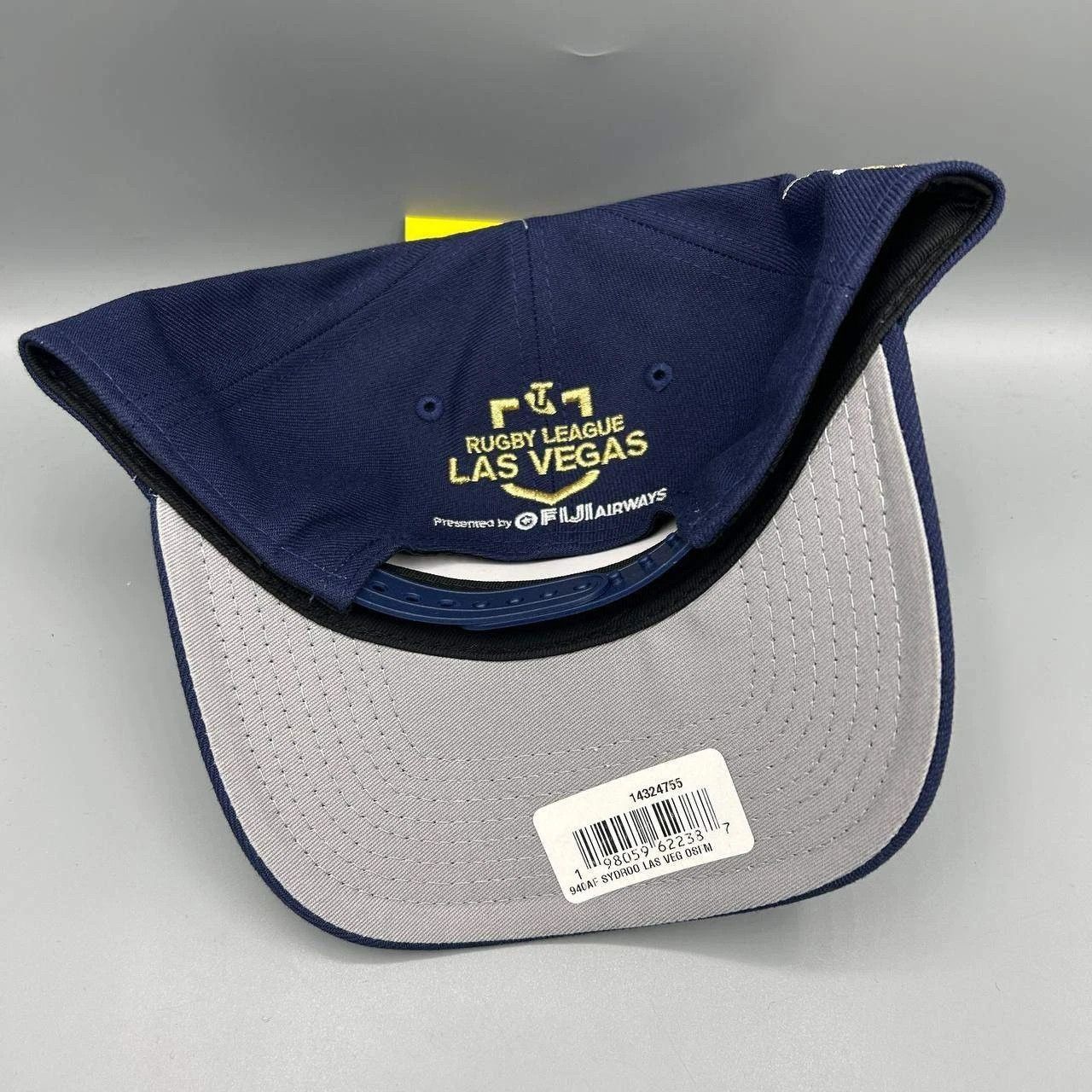 New Era Sydney Roosters NRL Hat Men Navy Embroidered NBA Strap Back Size ONE SIZE - 8 Thumbnail