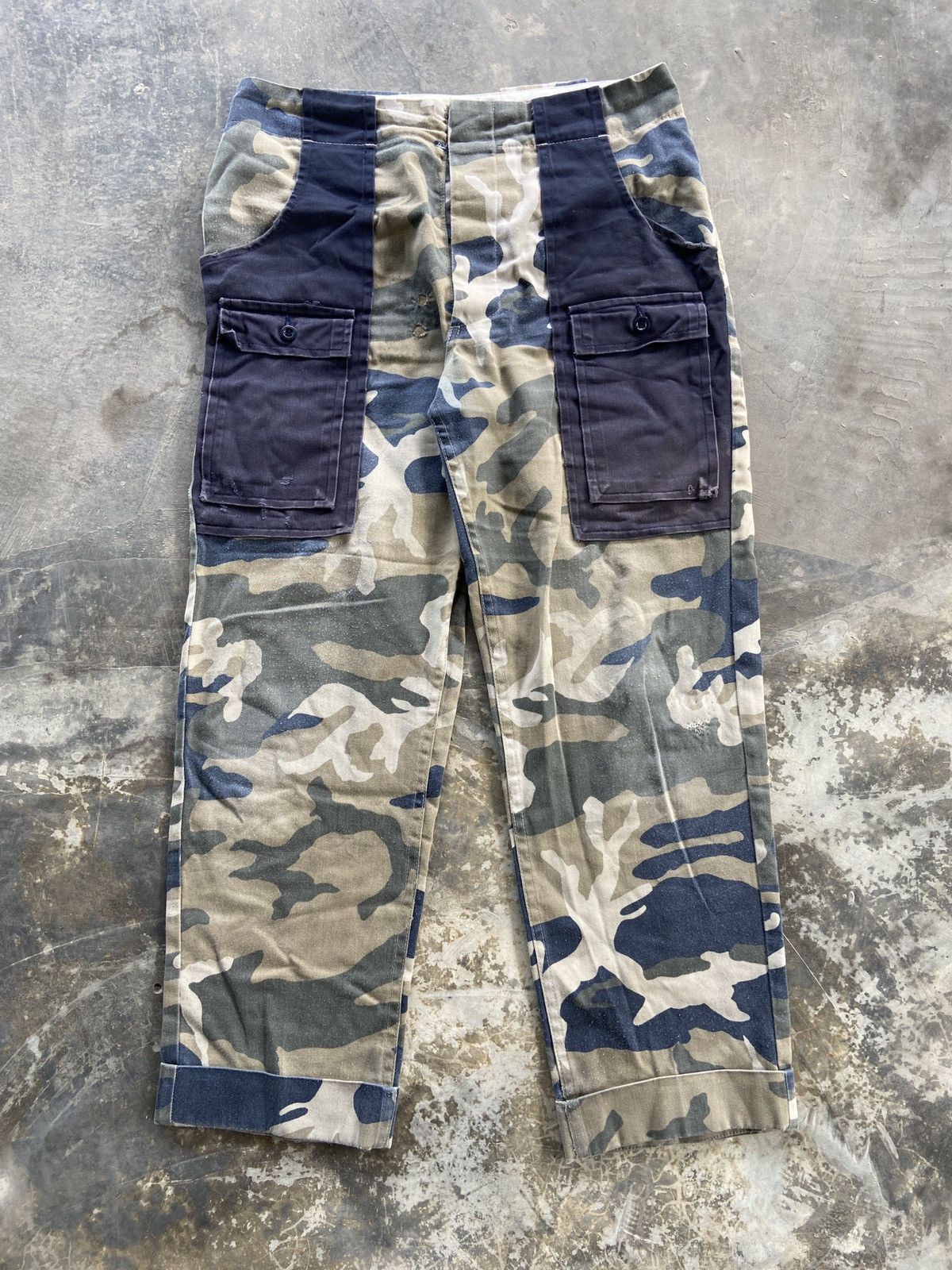 Japanese Brand × Mark McNairy × Vintage Vintage Patchwork Camo McNairy Cargopant Size US 32 / EU 48 - 14 Thumbnail