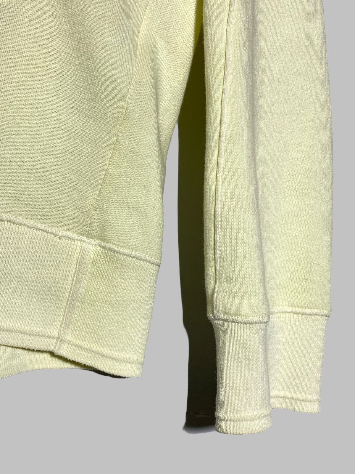 C.P. Company C.P Company Lens Cotton Fleece Resist Dyed Hoodie Yellow Size US M / EU 48-50 / 2 - 8 Thumbnail