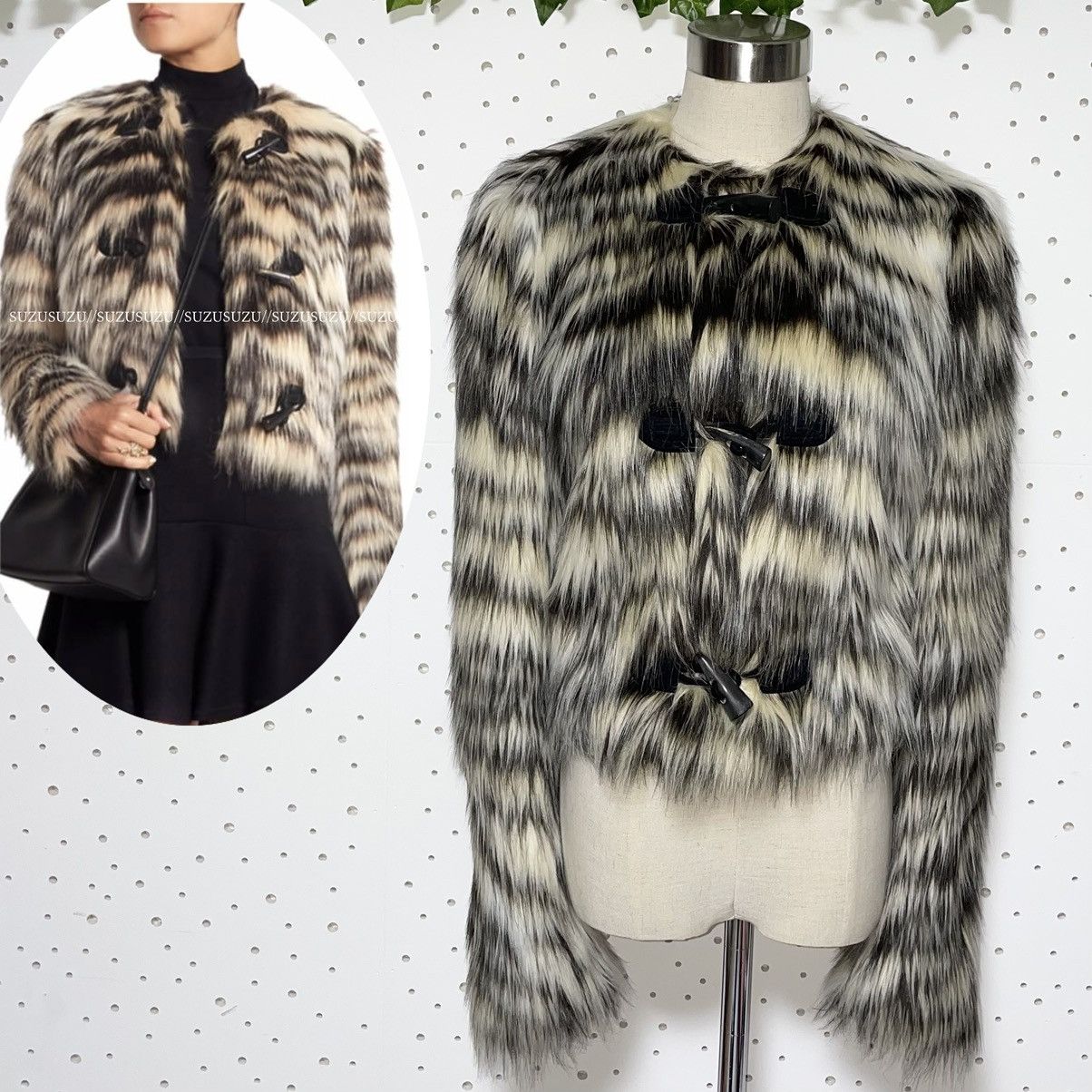 Lanvin Genuine Lanvin toggle button short fur jacket 34 LANVIN Size XS / US 0-2 / IT 36-38 - 1 Thumbnail