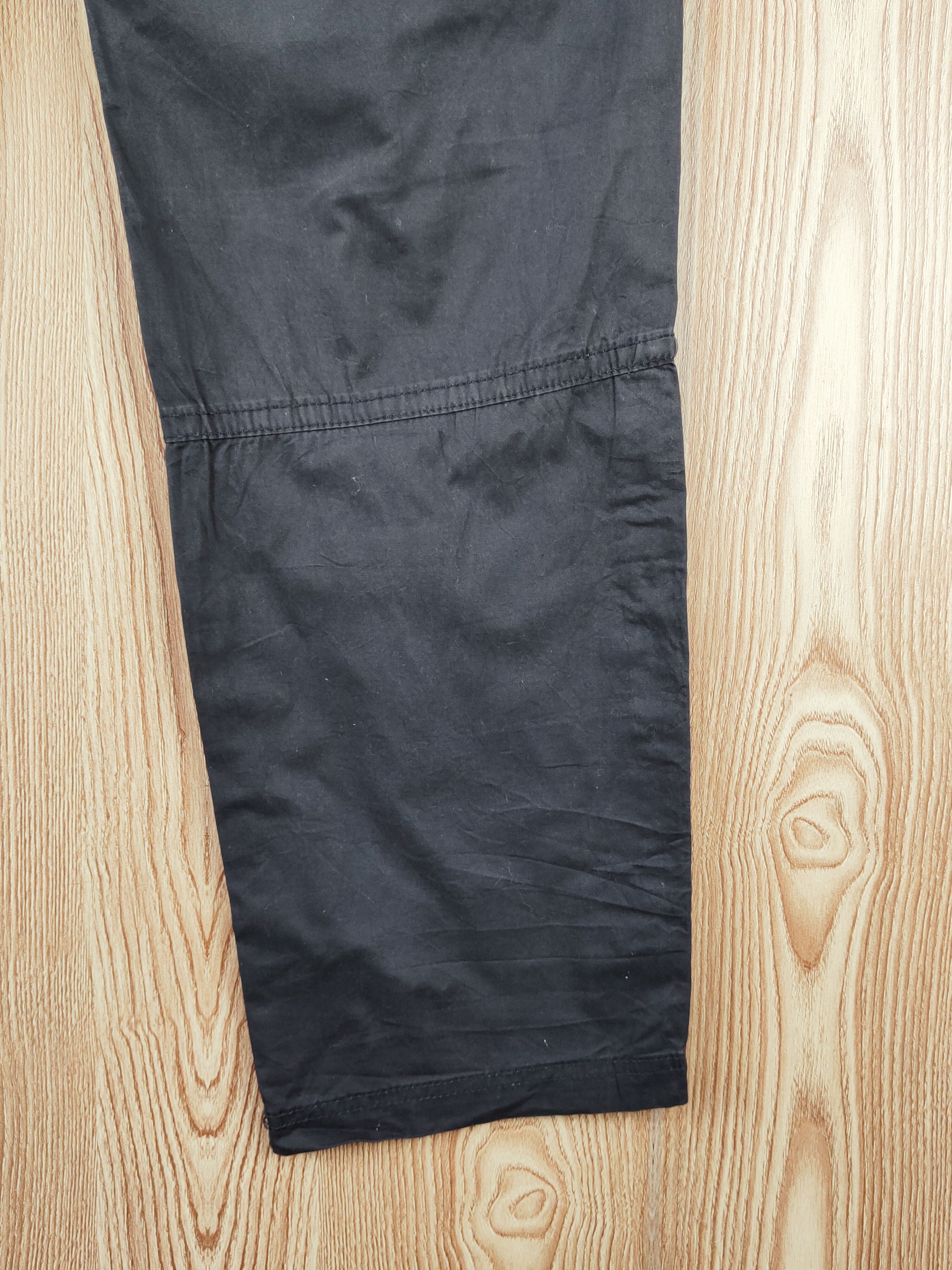 Japanese Brand Japanese Brand Black Multipocket Tactical Cargo Pants #W837 Size US 33 - 11 Thumbnail