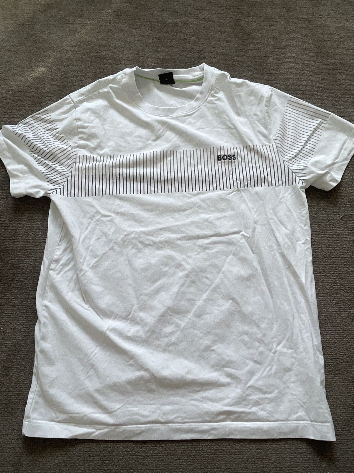 Hugo Boss Huge Boss White T-Shirt Size US XL / EU 56 / 4 - 1 Thumbnail