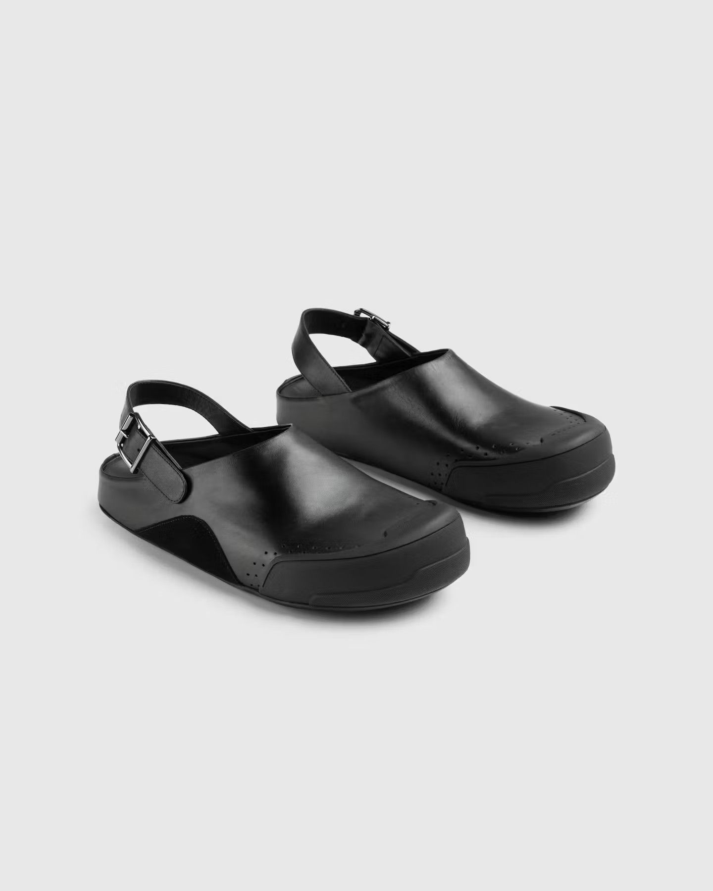Marni o1srvl11e0724 Sabot in Black Size US 8 / EU 41 - 3 Thumbnail