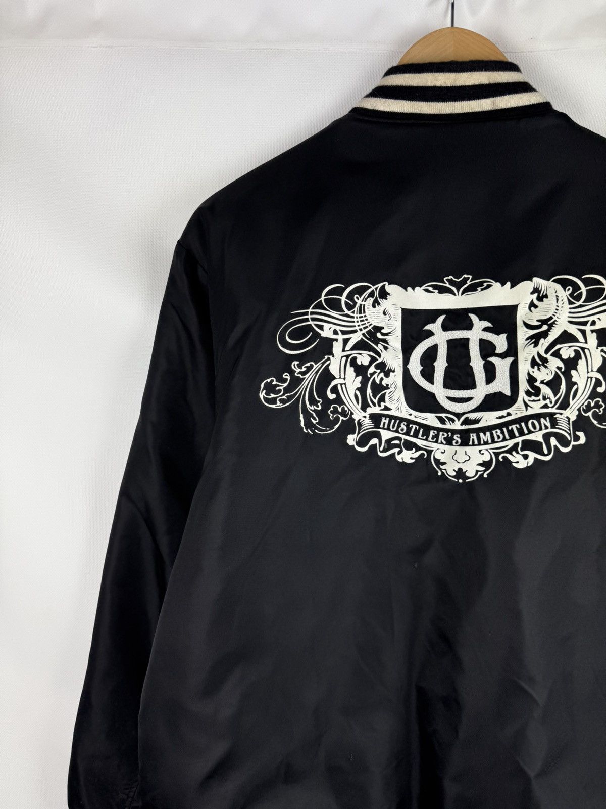 G-Unit G Unit Men’s Rap Hip Hop Varsity Bomber Jacket Size L Nylon Size US L / EU 52-54 / 3 - 18 Thumbnail