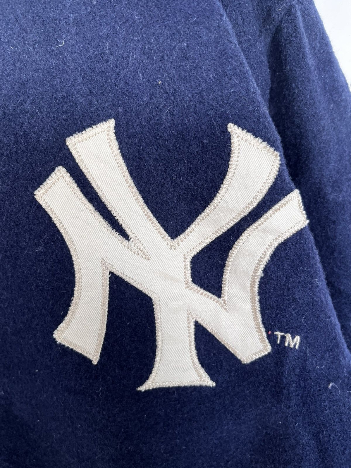 Majestic Vintage New York Yankees Wool Jacket Size US M / EU 48-50 / 2 - 3 Thumbnail