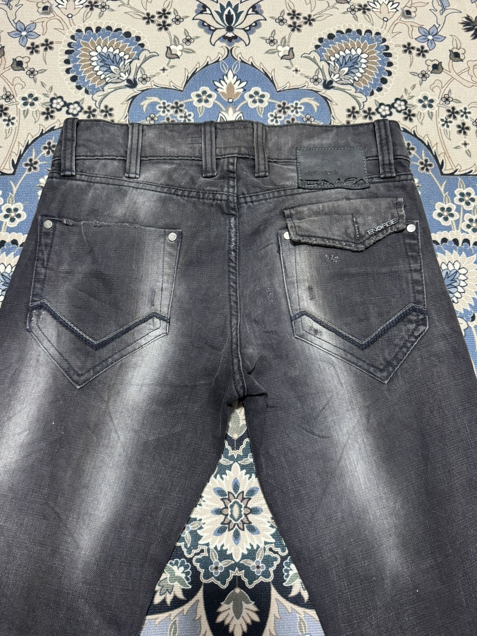20471120 × Beauty Beast × Energie Y2K Energie Style Clash Slim Morris Distressed Jeans Size US 30 / EU 46 - 9 Thumbnail