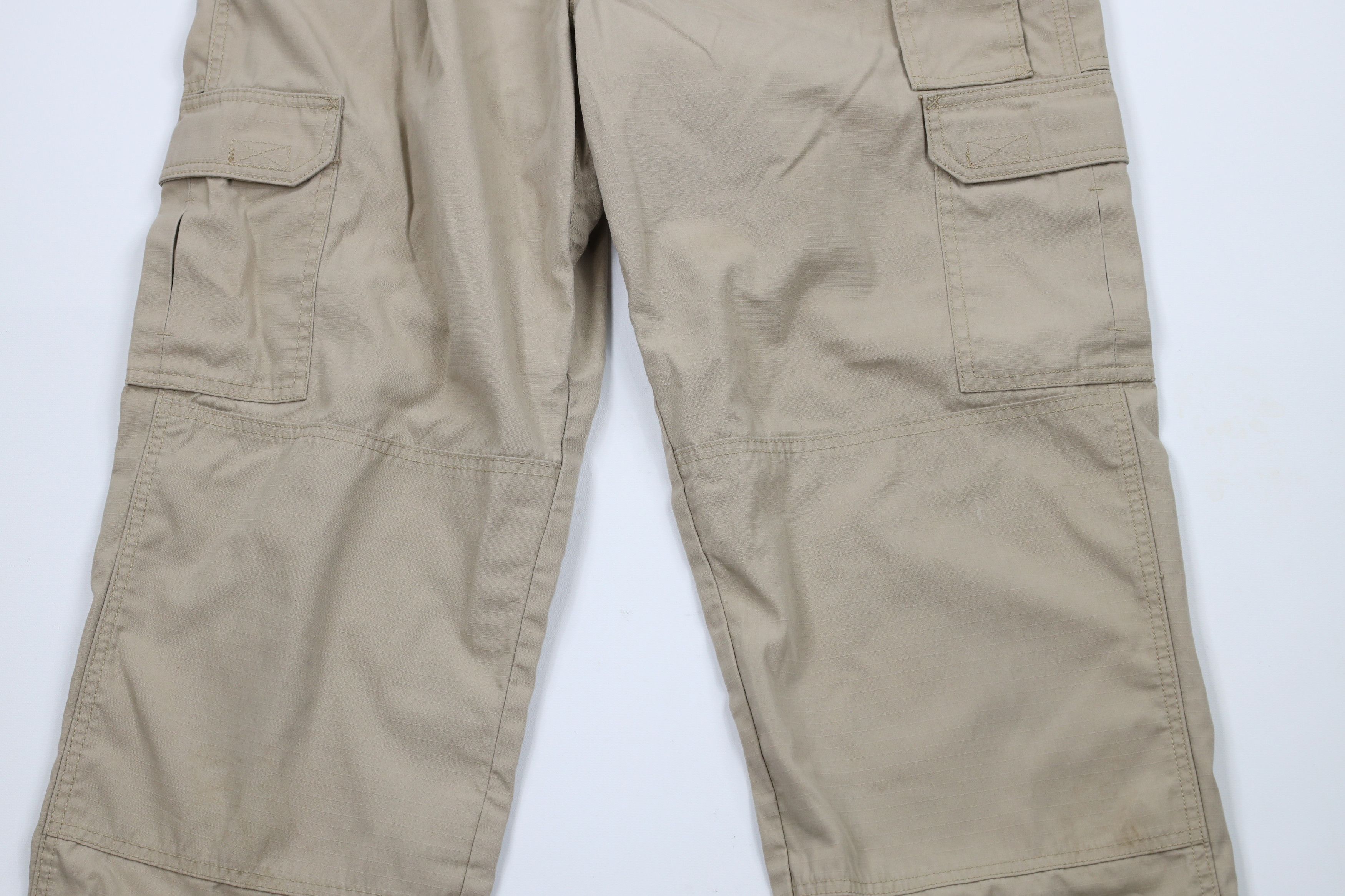 Vintage 5.11 Tactical Series Pro Double Knee Cargo Pants Beige AS IS Size US 34 / EU 50 - 3 Thumbnail