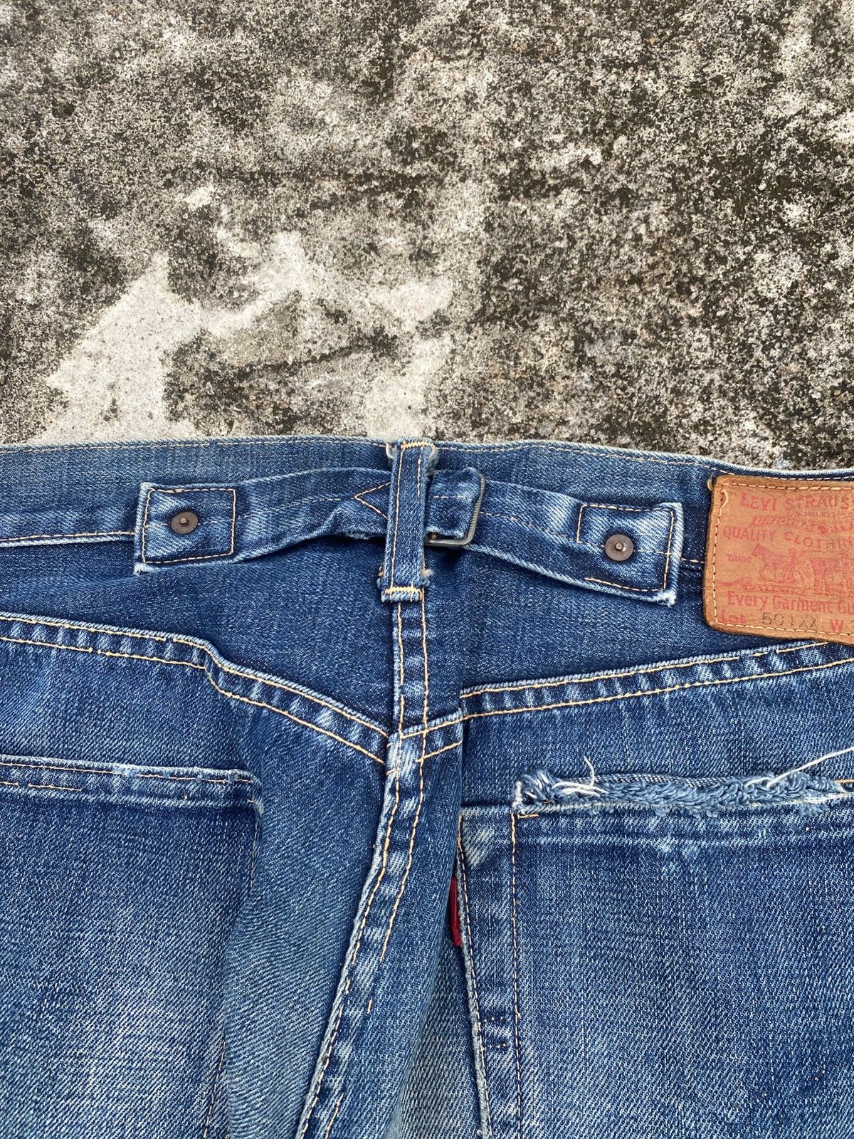 Levi's Vintage Clothing Levis 501XX Selvedge Denim Rare Size US 32 / EU 48 - 10 Thumbnail