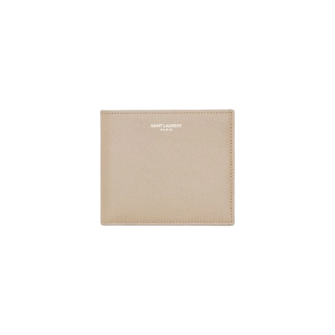 Saint Laurent Paris o1s1wg111124 Size: OS / Leather Wallet in Beige Size ONE SIZE - 1 Thumbnail