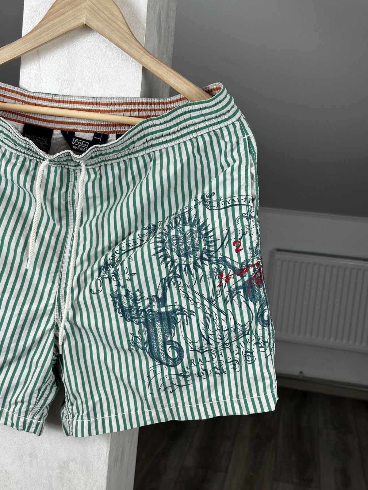 Polo Ralph Lauren Vintage Polo Ralph Lauren Shorts Swim Japan Size US 32 / EU 48 - 2 Thumbnail