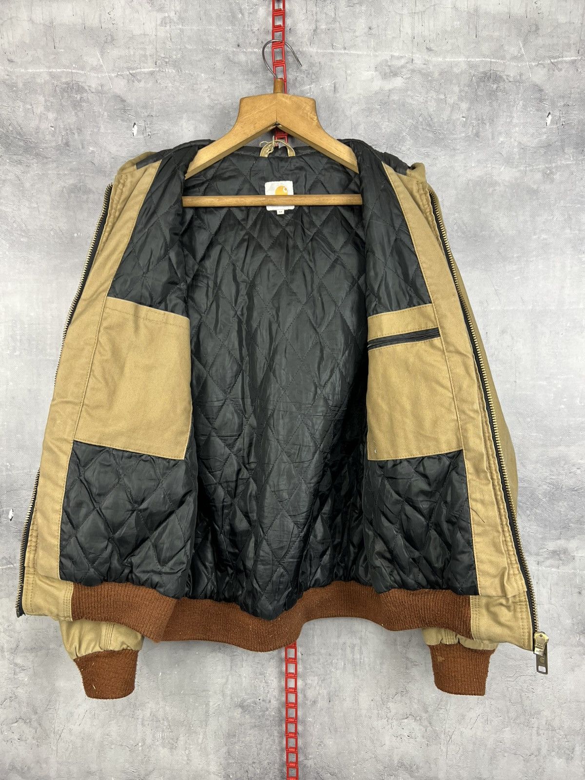 Carhartt Wip Vintage Carhartt Duck Canvas Hoodie Men’s Jacket Size M Size US M / EU 48-50 / 2 - 5 Thumbnail