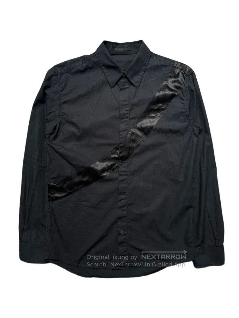 Helmut Lang Helmut Lang SS97 Satin Stripped Shirt. Size US XL / EU 56 / 4 - 1 Thumbnail
