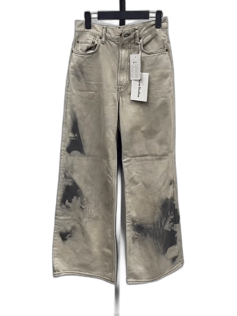 Acne Studios Acne Studios High-Waist Wide-Leg Jeans-yf Size US 26 / EU 42 - 1 Thumbnail
