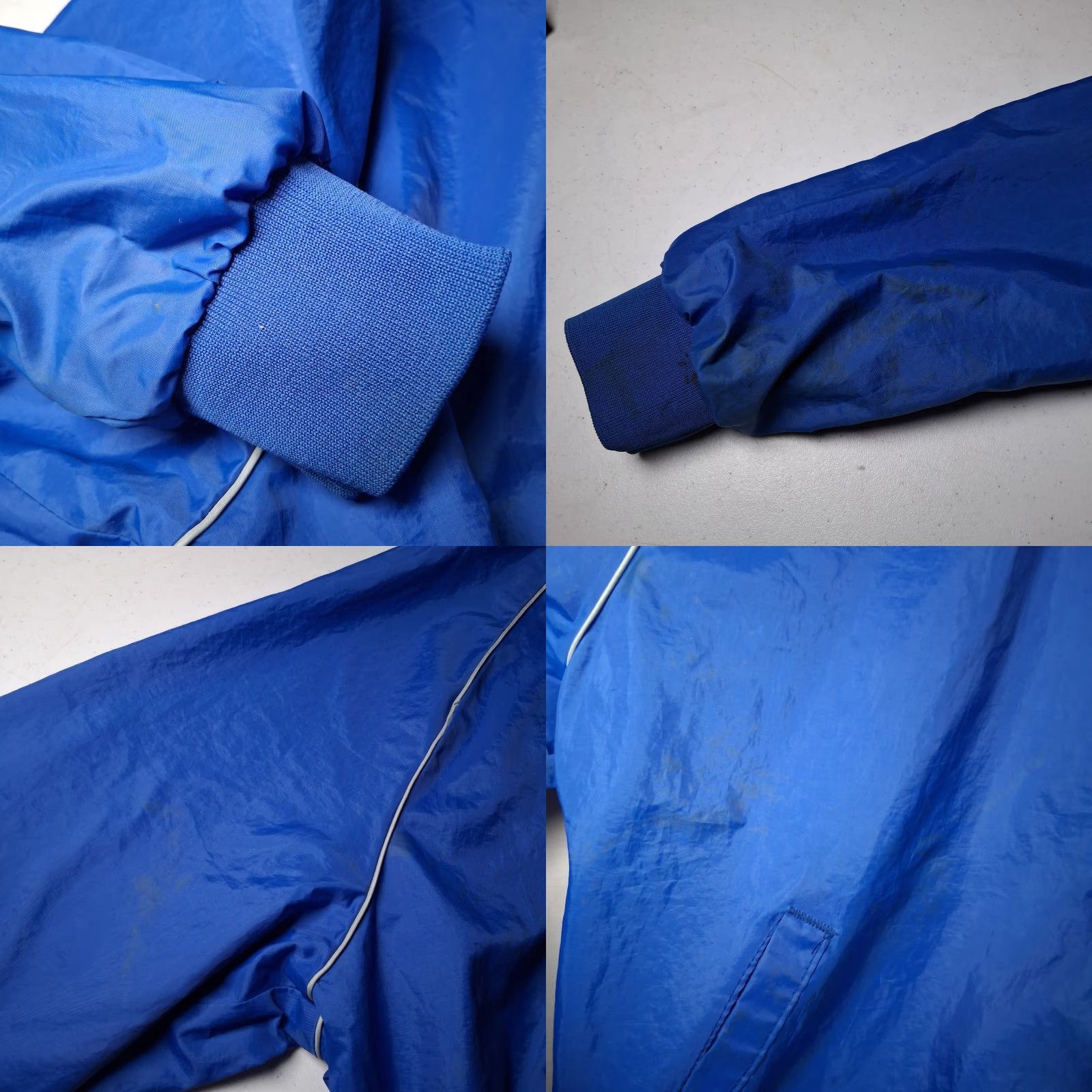 J Brand VINTAGE Swingster Jacket Bomber Jacket Workwear Blue XXL Men Nylon Softshell Solid Size US XXL / EU 58 / 5 - 11 Thumbnail