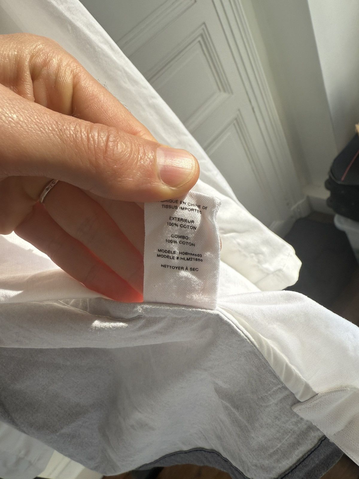 Helmut Lang Helmut Lang « Traumdeutung » AW17 Shirt Size US L / EU 52-54 / 3 - 9 Thumbnail