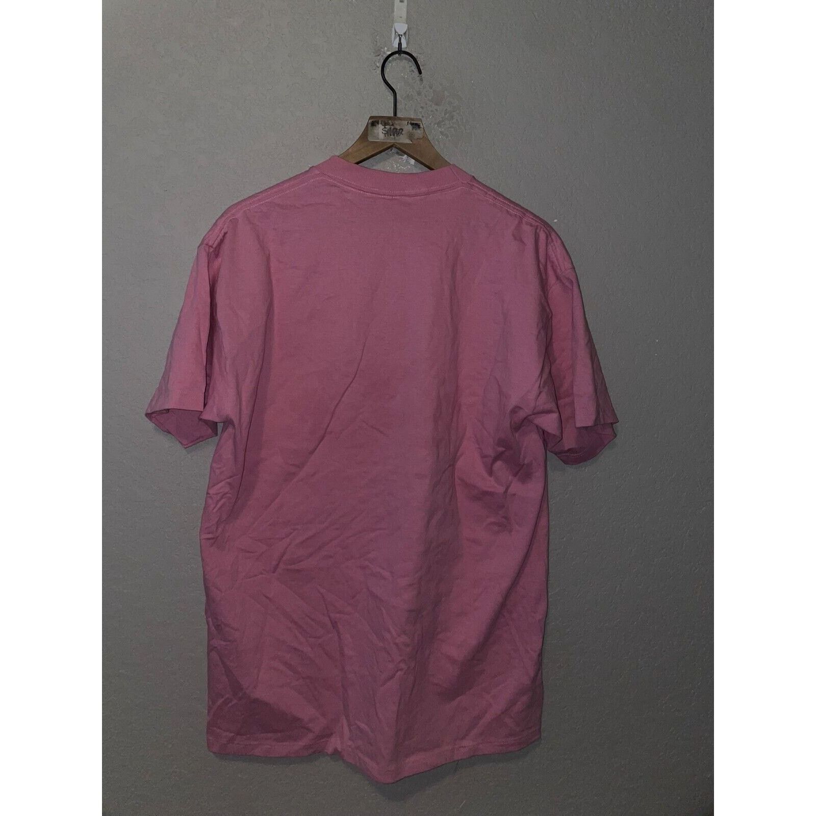 Jerzees Vintage Misprint Shirt Jerzees Pink Flower Floral 90s Tee Size US L / EU 52-54 / 3 - 8 Thumbnail