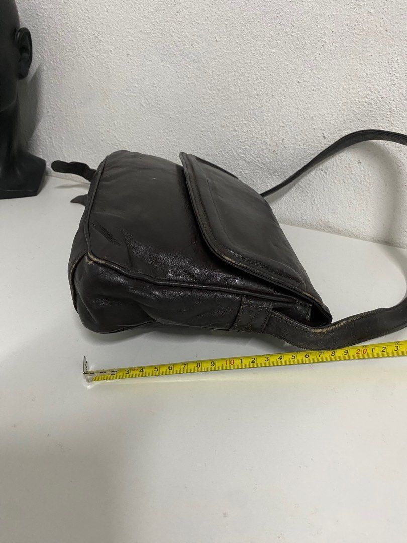 Leather Sheep Leather Sling Bag Size ONE SIZE - 7 Thumbnail