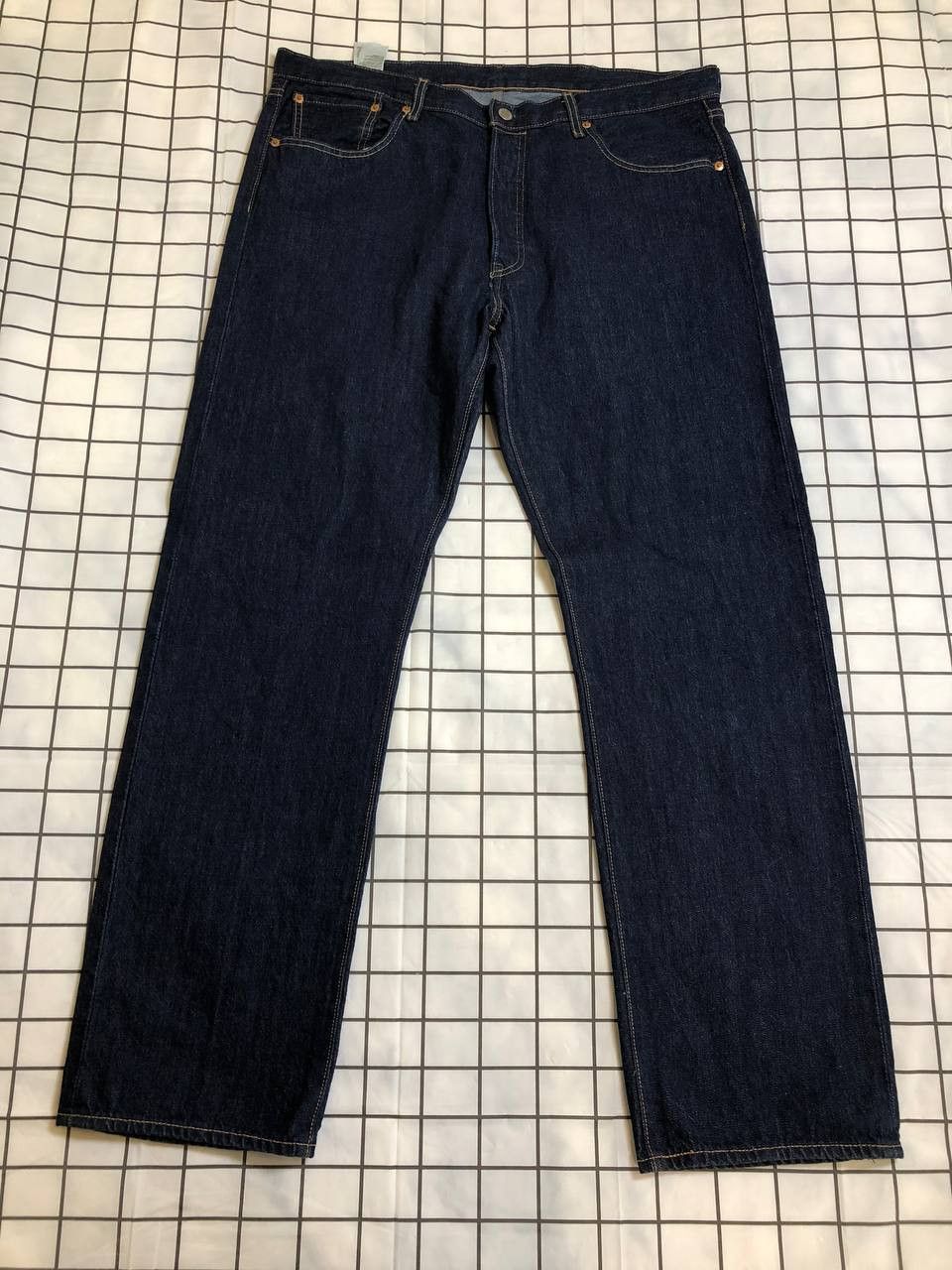 Levi's Levi's 501 Vintage Denim Jeans with Concealed Copper Rivets Size US 38 / EU 54 - 1 Thumbnail