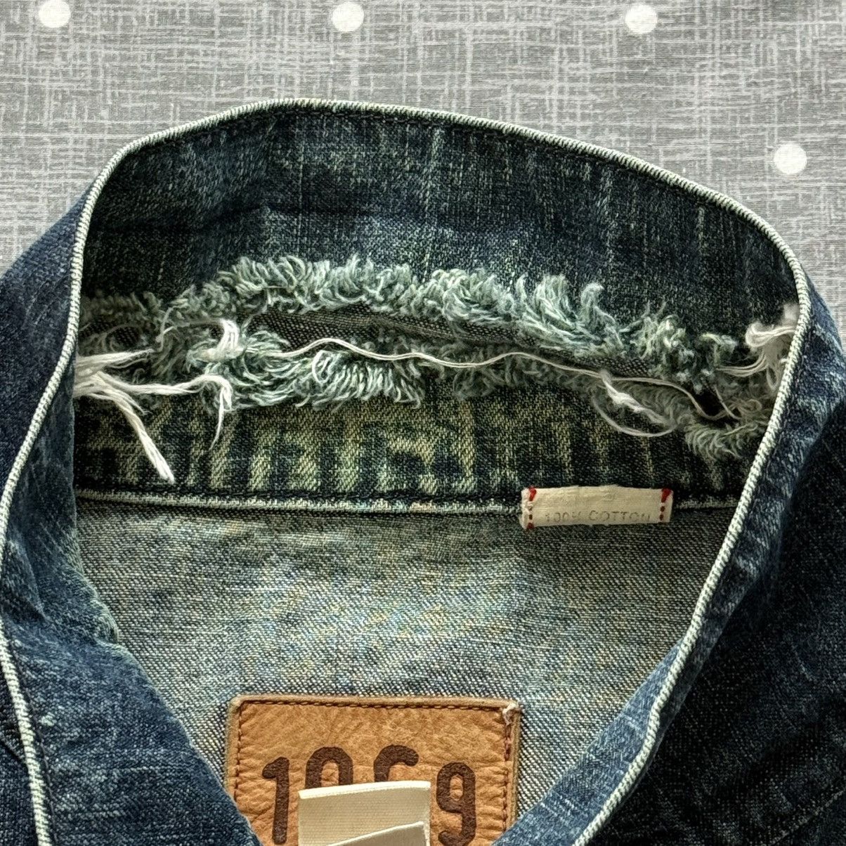 Gap Vintage 00’s GAP Unisex Denim Trucker Jacket Size L-M Size US M / EU 48-50 / 2 - 9 Thumbnail