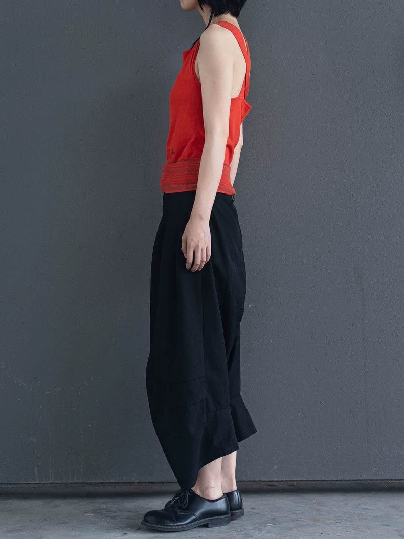 Vivienne Westwood Vivienne Westwood Red cross-belt knit vest Size M / US 6-8 / IT 42-44 - 2 Thumbnail