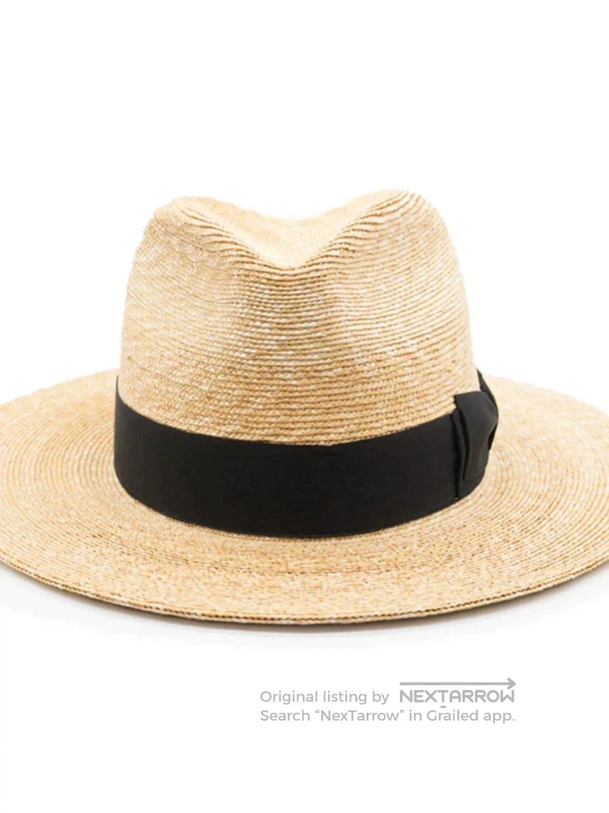 THE H.W.DOG&CO. H.W.DOG Summer Classic Woven Straw Hat. Size ONE SIZE - 2 Thumbnail