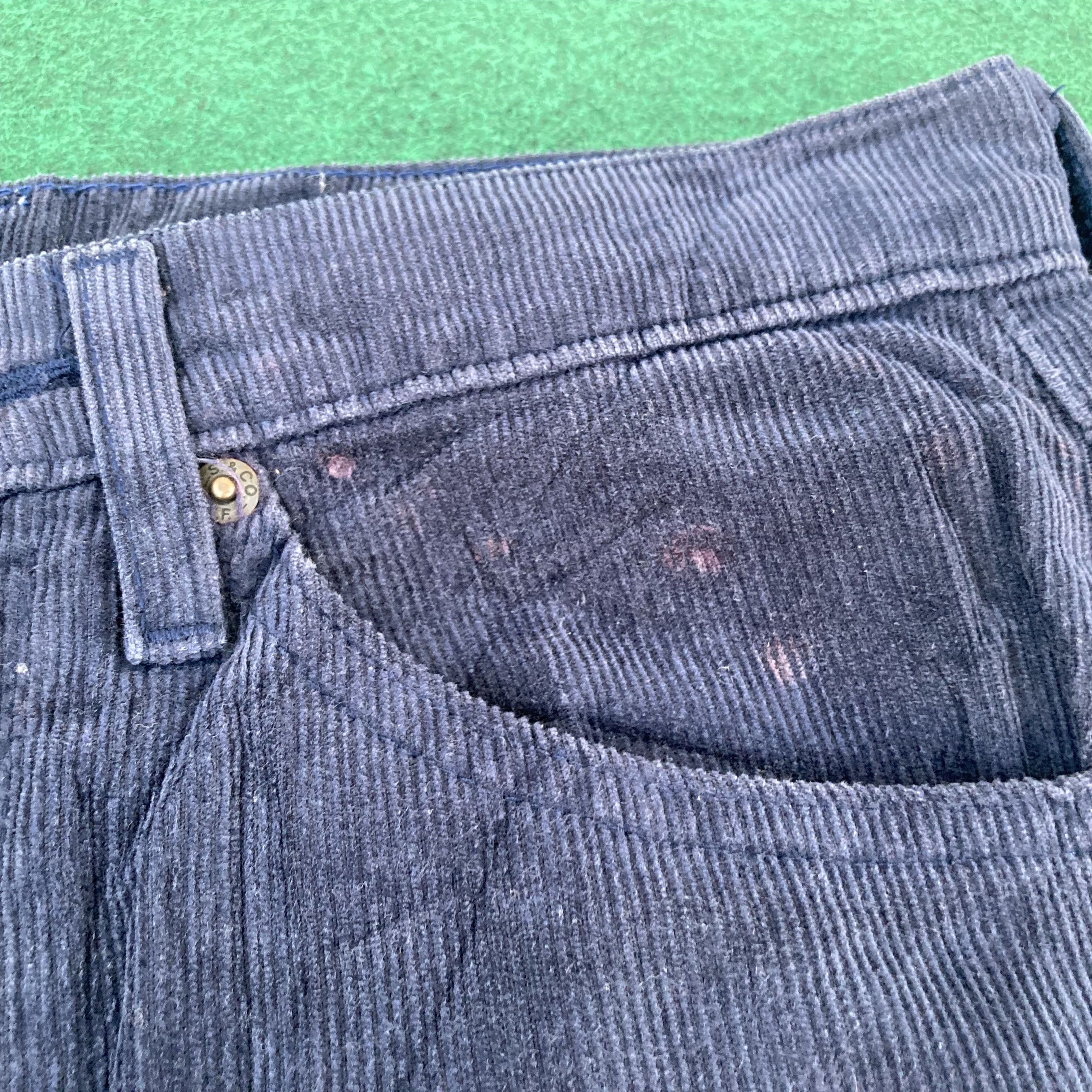 Levi's × Vintage Vtg Levis 517 Corduroy flare Jeans Sz 28 Bootcut Jeans Size US 28 / EU 44 - 5 Thumbnail