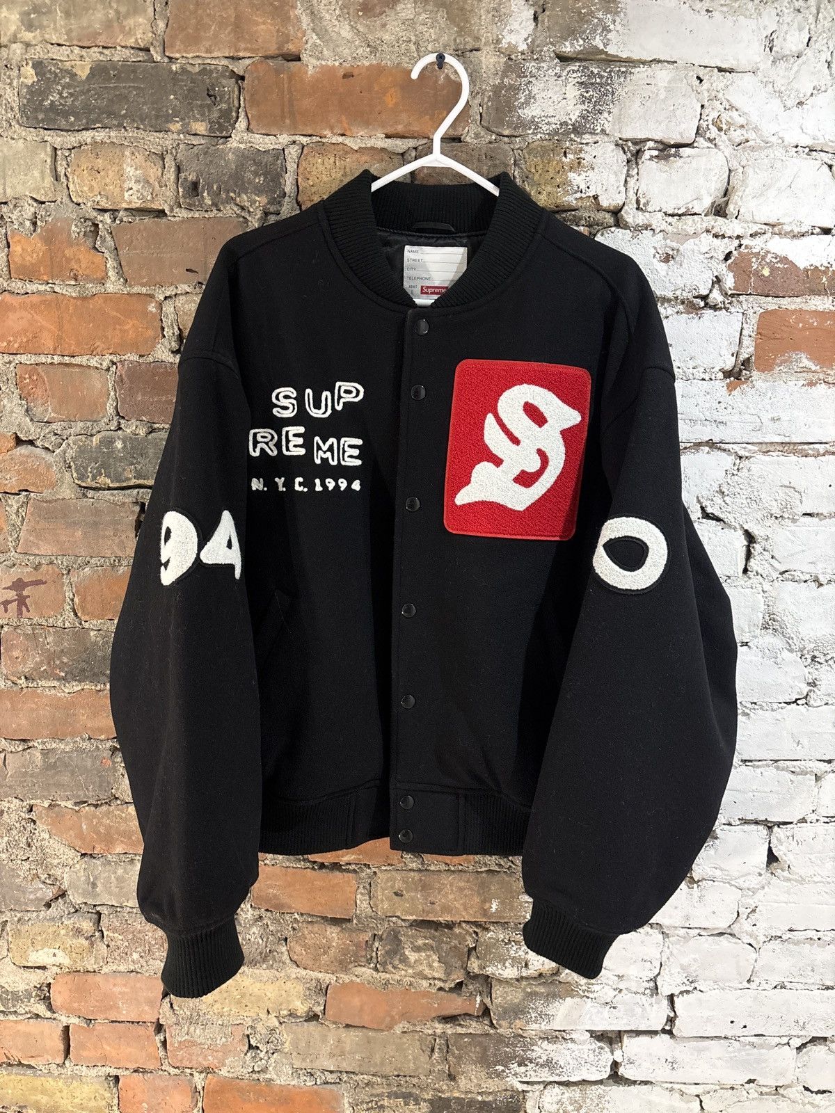 Cactus Plant Flea Market × Supreme Supreme CPFM new york varsity jacket Size US L / EU 52-54 / 3 - 2 Thumbnail