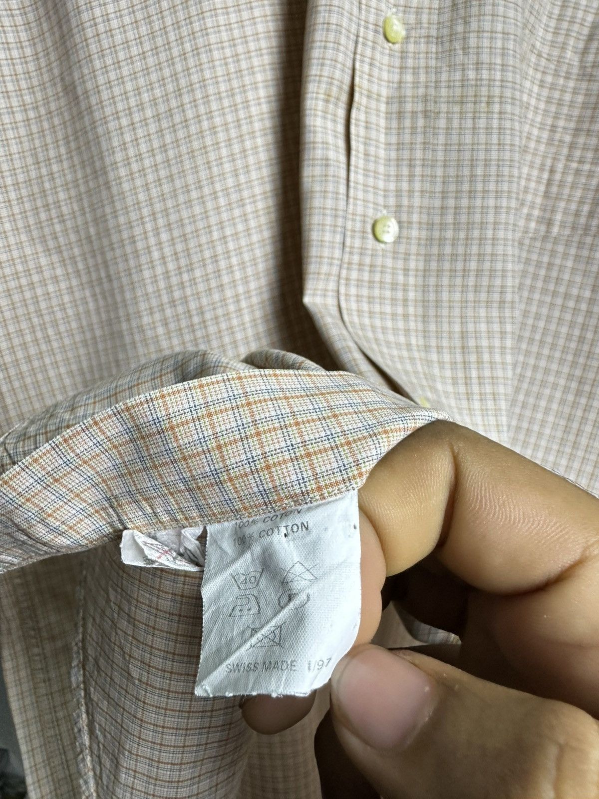 Celine 90’s Celine Homme Button Shirt Size US L / EU 52-54 / 3 - 7 Thumbnail
