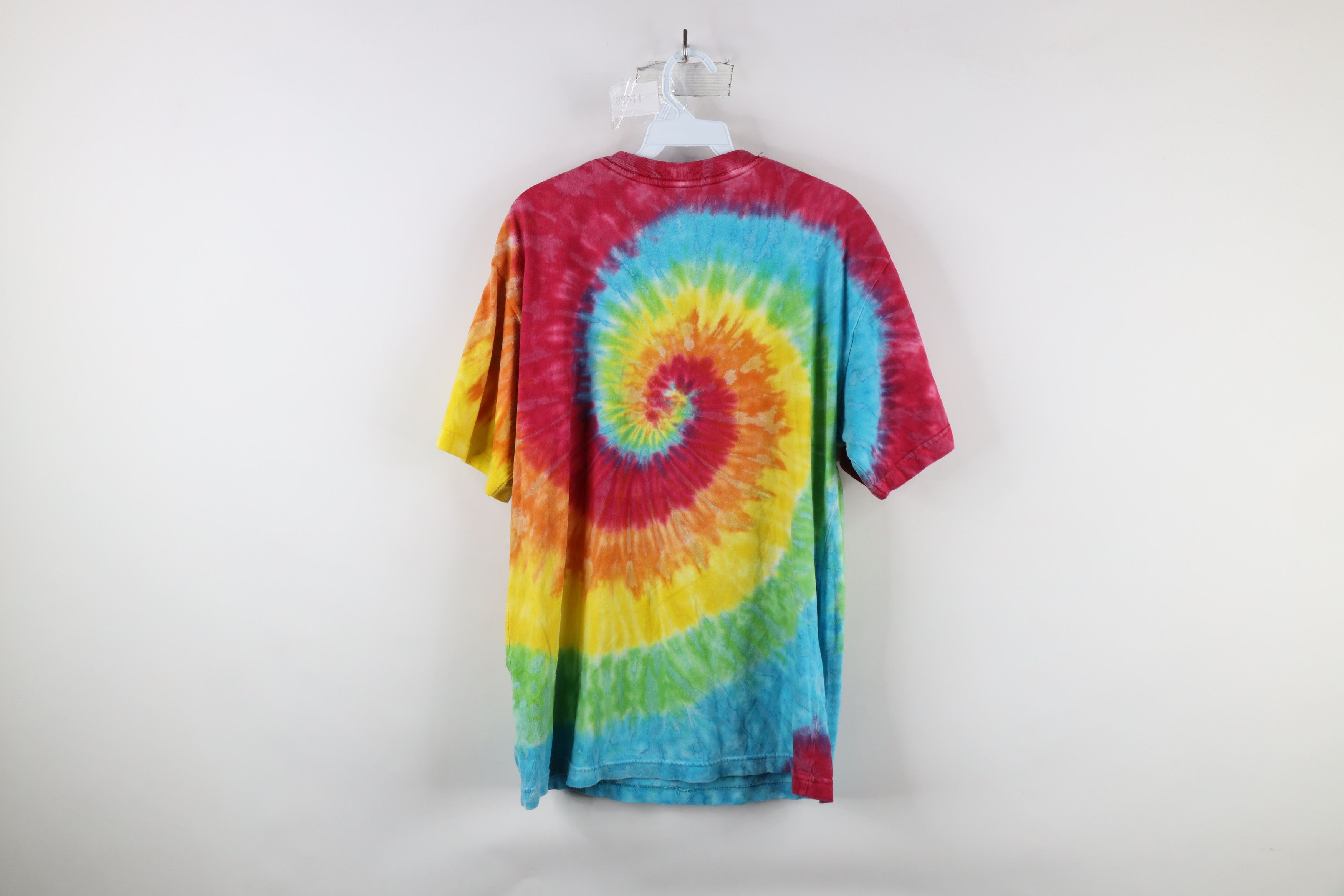 Vintage Vintage Snoopy Peanuts Rainbow Tie Dye Cedar Point T-Shirt Size US L / EU 52-54 / 3 - 8 Thumbnail