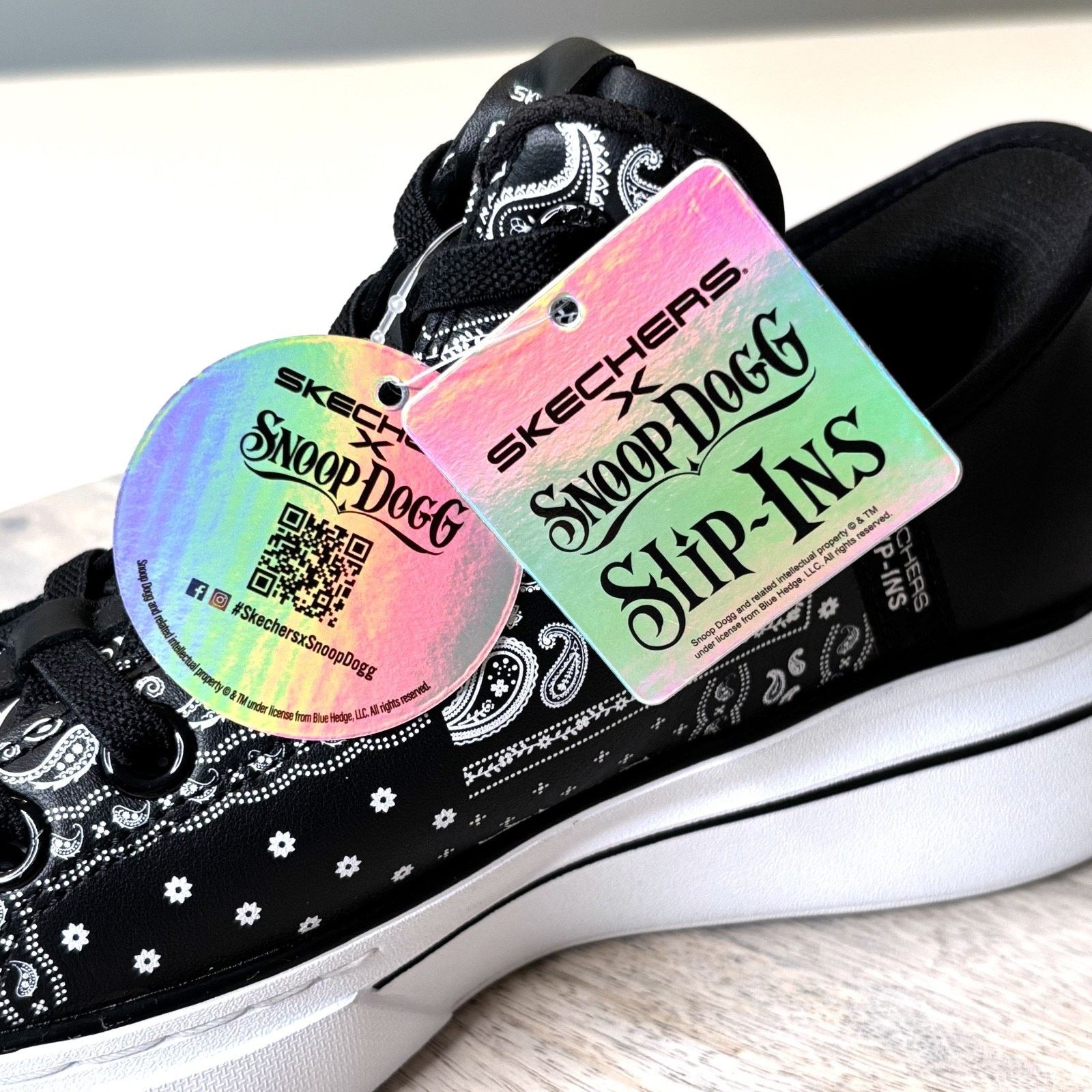 SKECHERS Skechers Snoop Dogg One Double G Sneakers Black White Sz 6.5 Size US 6.5 / IT 36.5 - 16 Thumbnail